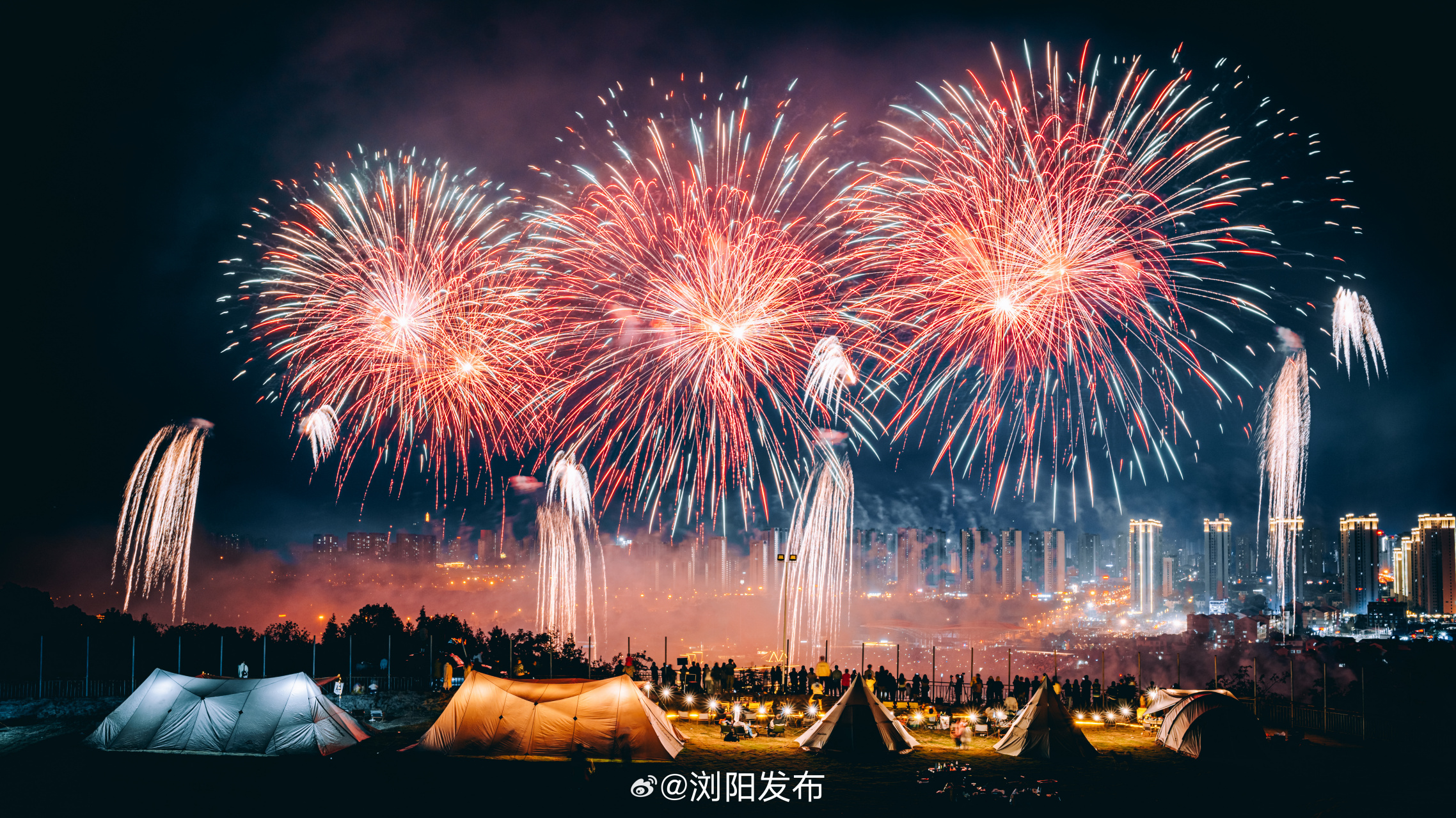 总要来浏阳看一次烟花# 这个周末忙吗?