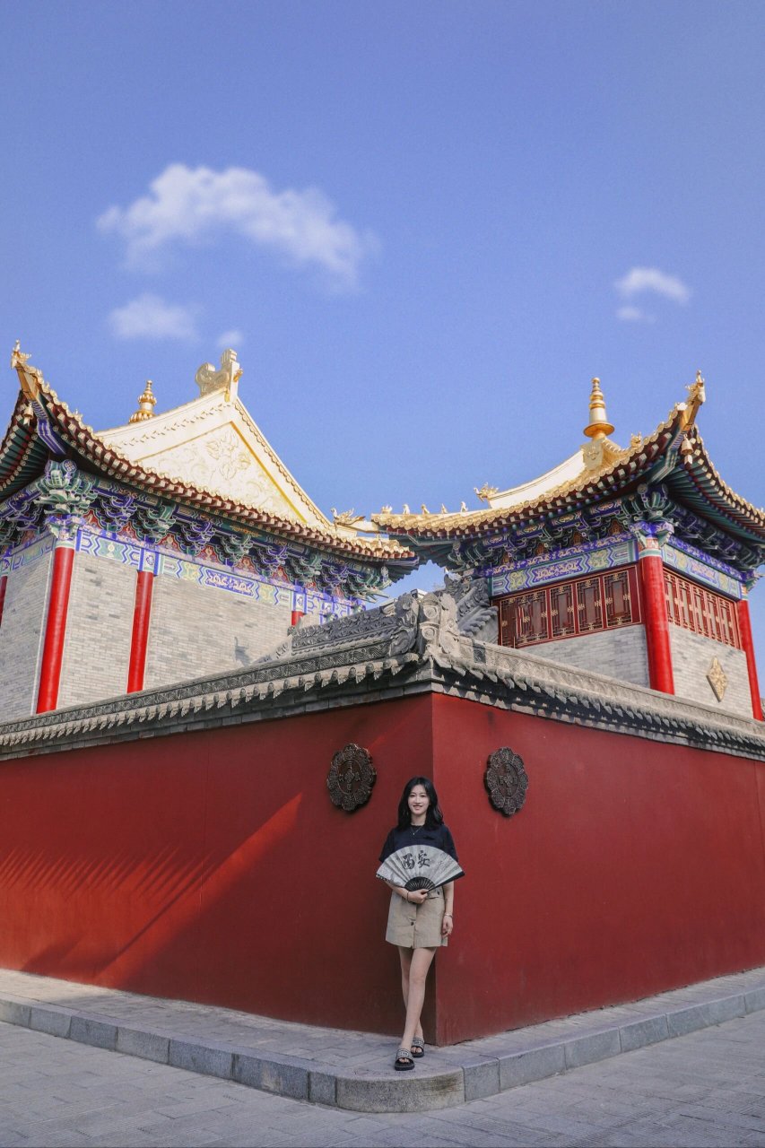 西安旅游拍照圣地—广仁寺篇 99西安旅游拍照红墙打卡超出片的地方