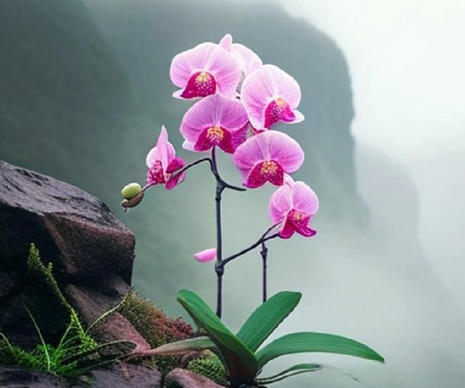 野生蝴蝶兰!手机随拍蝴蝶兰