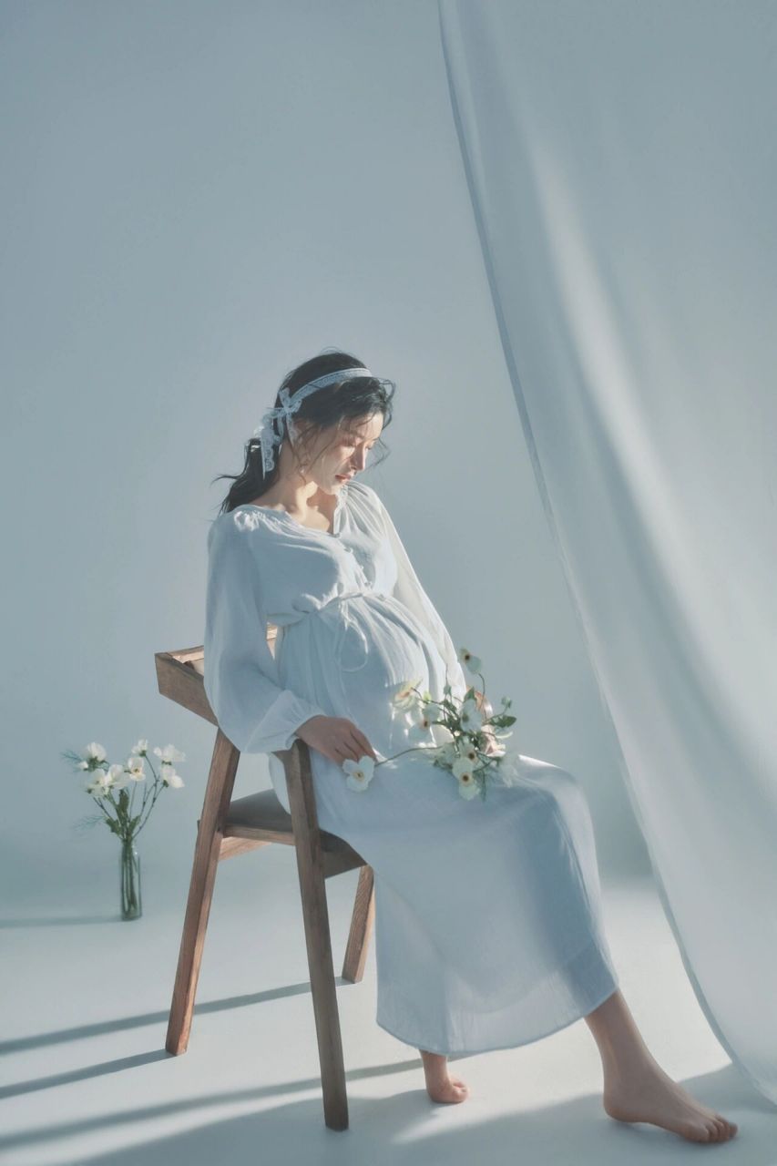 森系孕妇照|每张照片都让人心动95不已～ 经常有妈咪说很多孕妇照拍