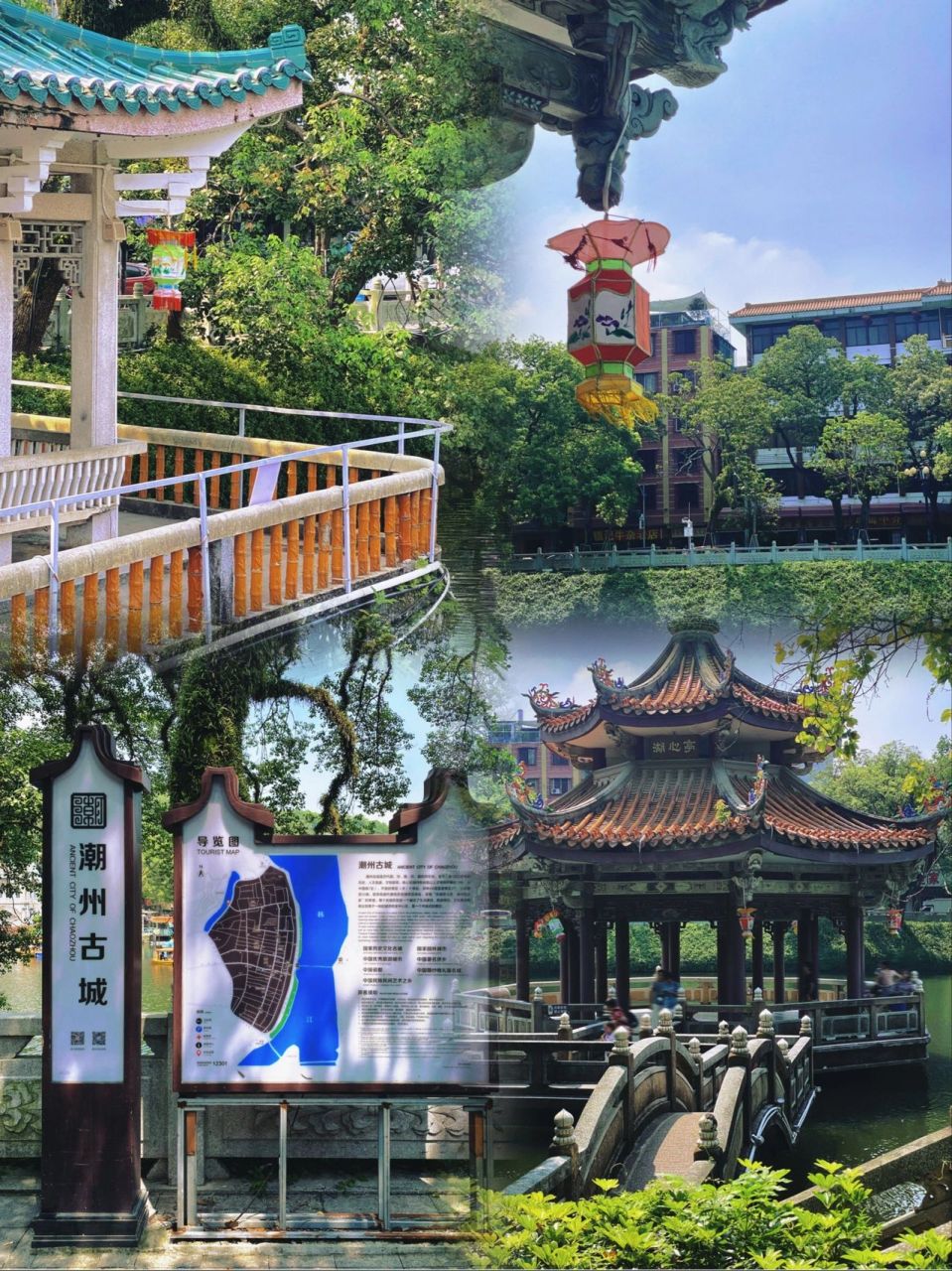 来潮汕不可错过的网红景区|潮州西湖7415 潮州古城的附近有一座湖