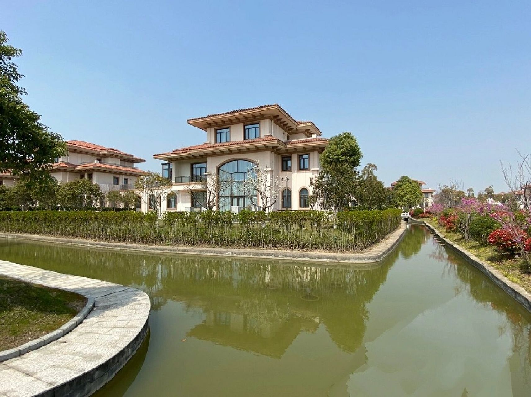 苏州吴江汾湖别墅推荐,花园500平 苏州吴江汾湖别墅推荐,宗地面积一亩