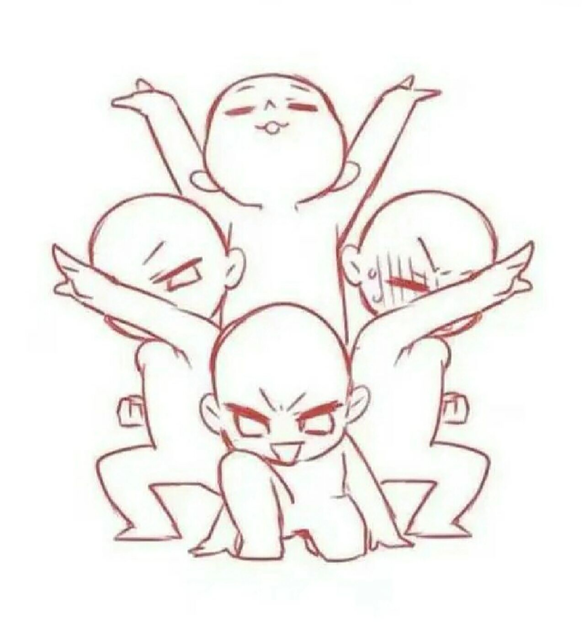 q版模板78  留评自取67