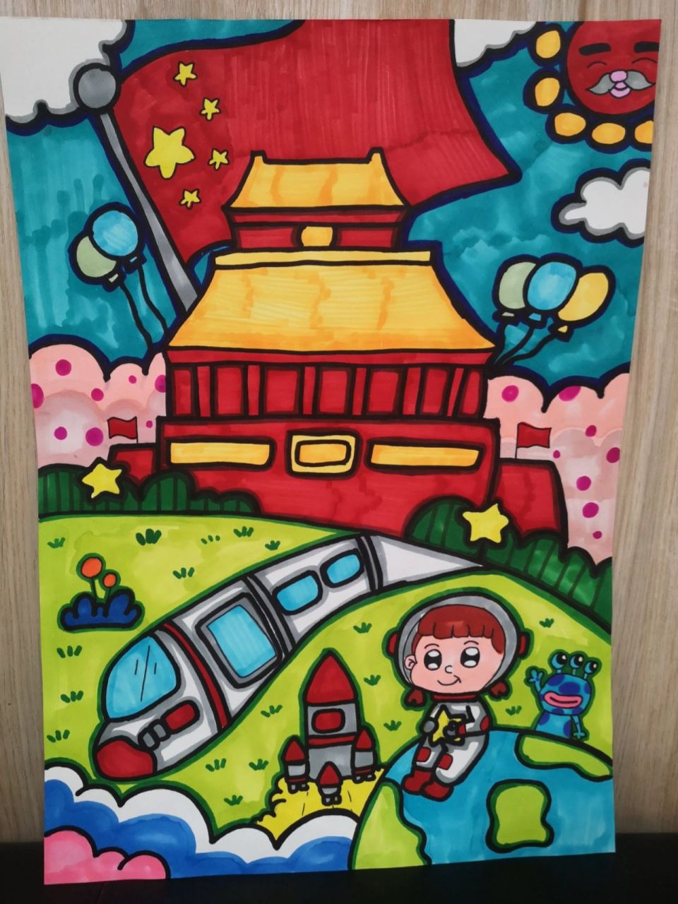 我们的新时代~(内附线稿) 时代楷模  弘扬时代主旋律