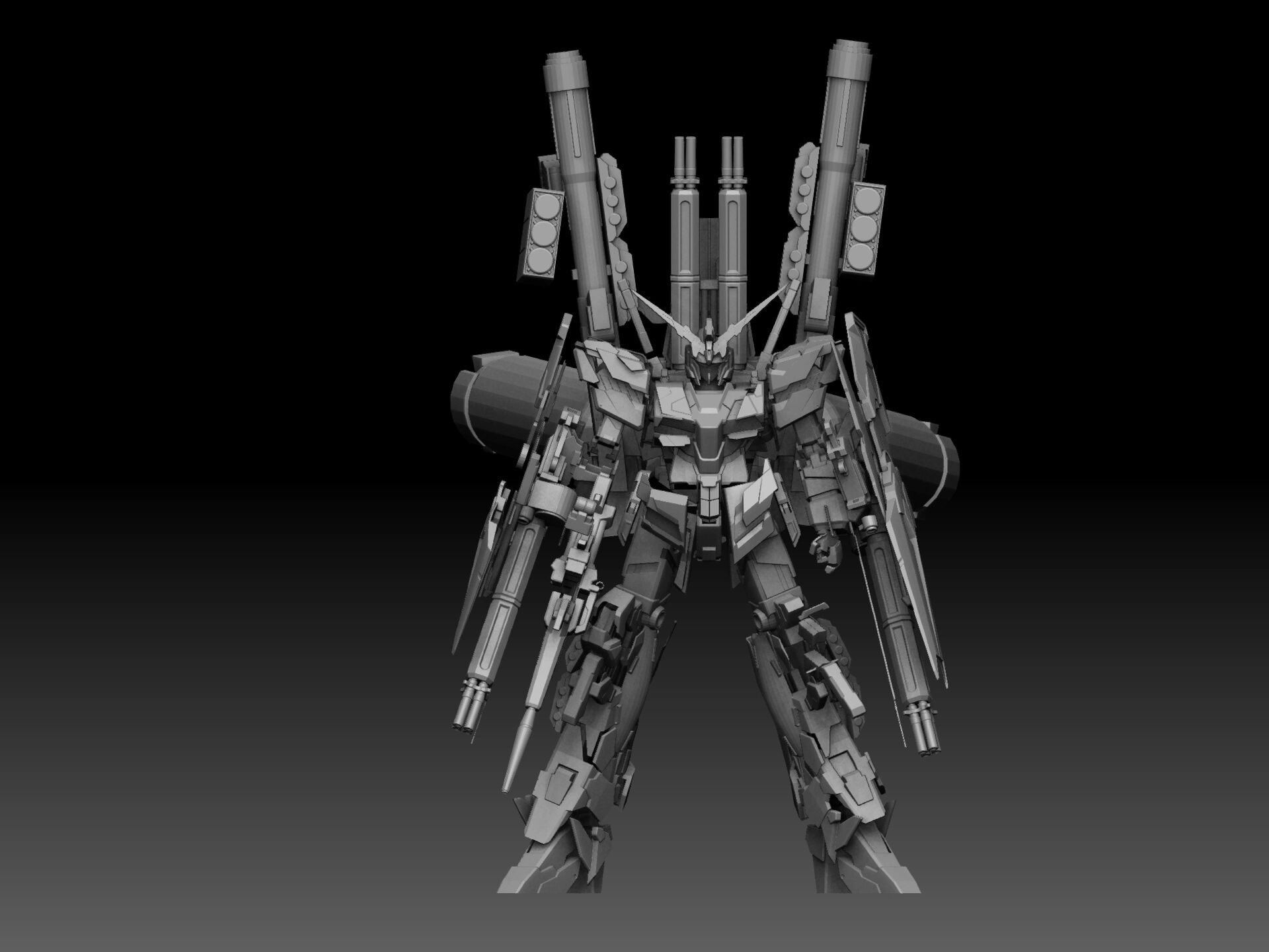 三维建模,一个高达3000接的,这波亏不亏 如题,客户要的高达,给了原画