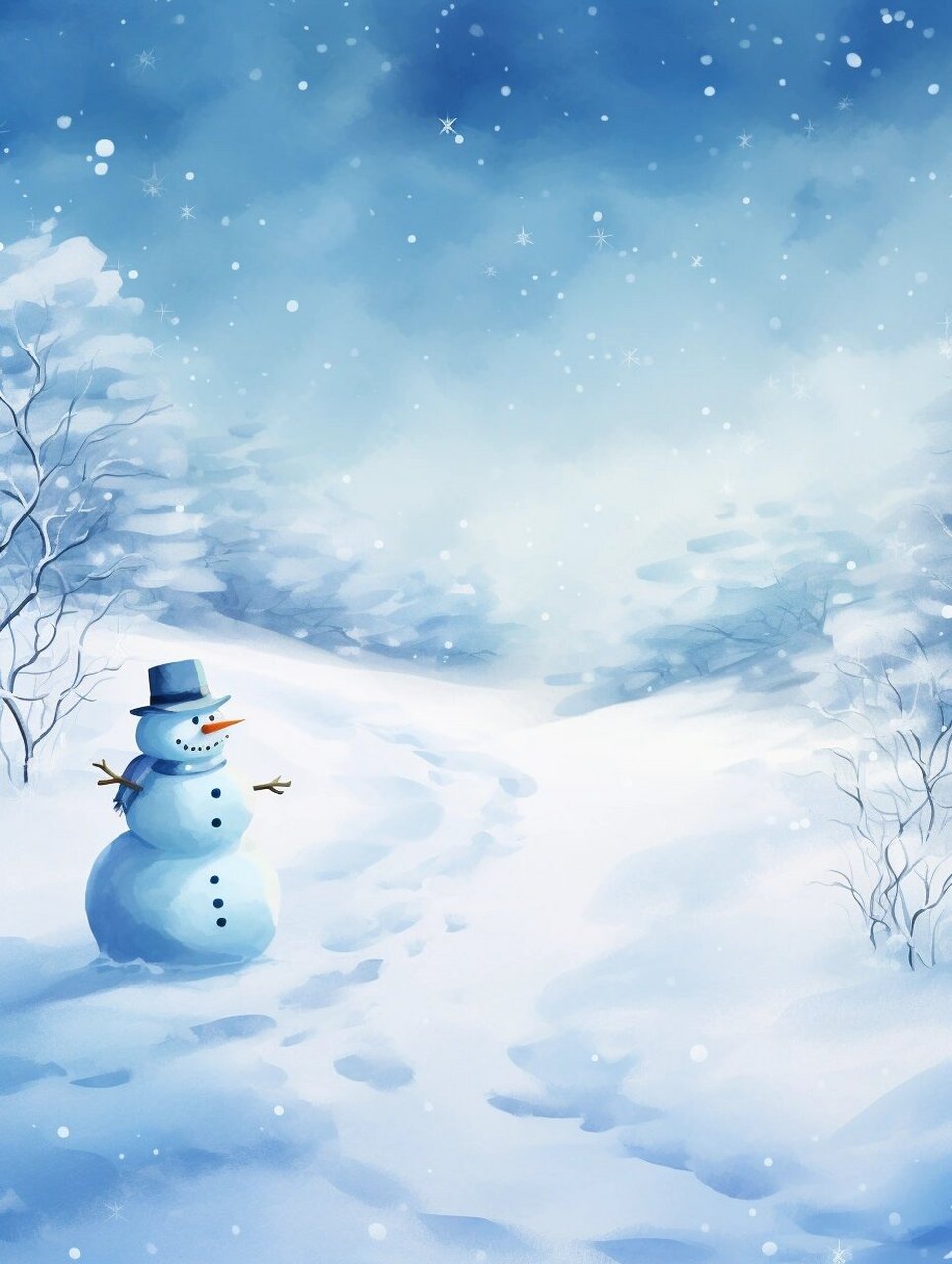 心愿征集图展示【雪天雪人】