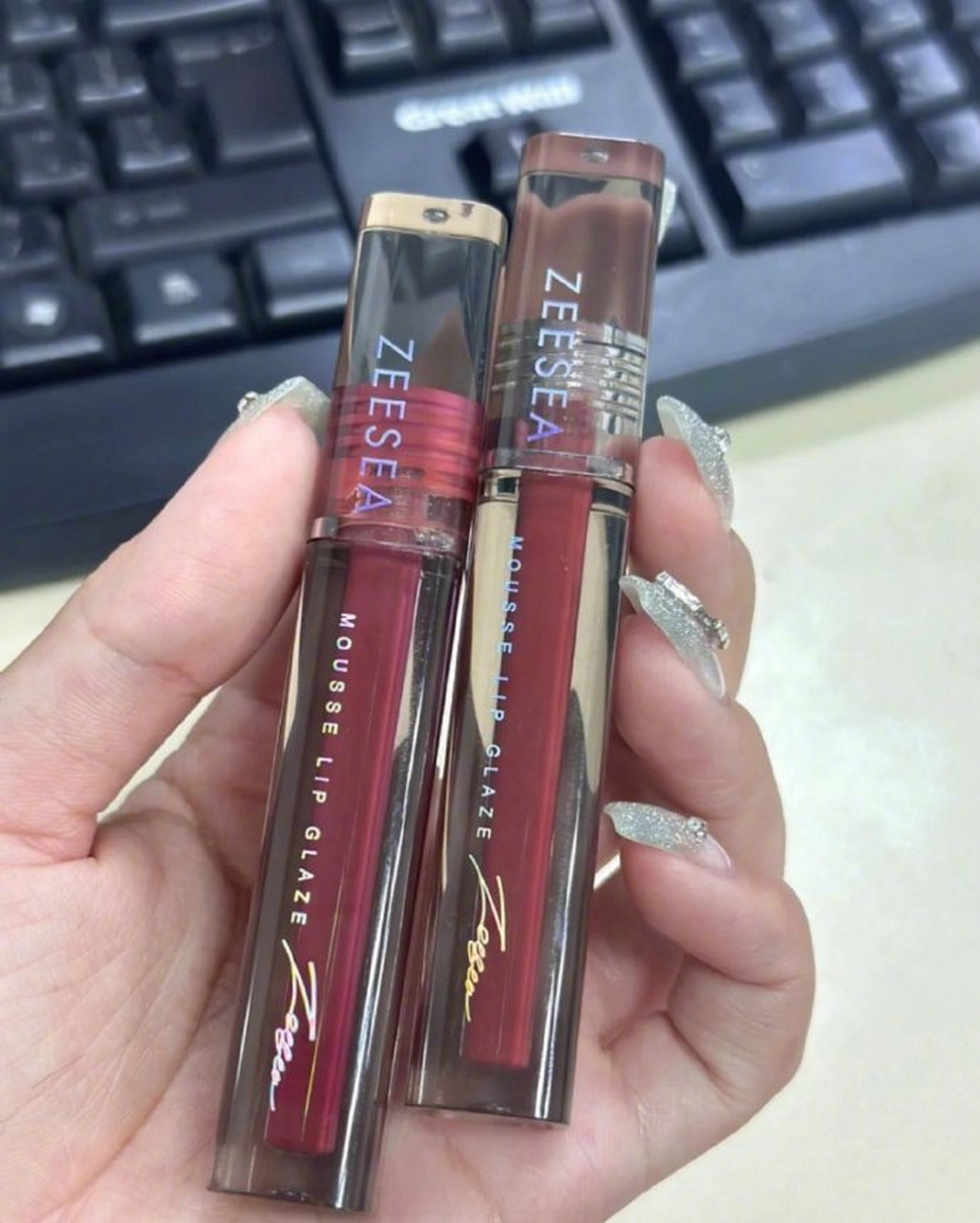 滋色唇釉都卷到12一支喏 zeesea滋色雾感轻慕唇釉哑光平价小众品牌