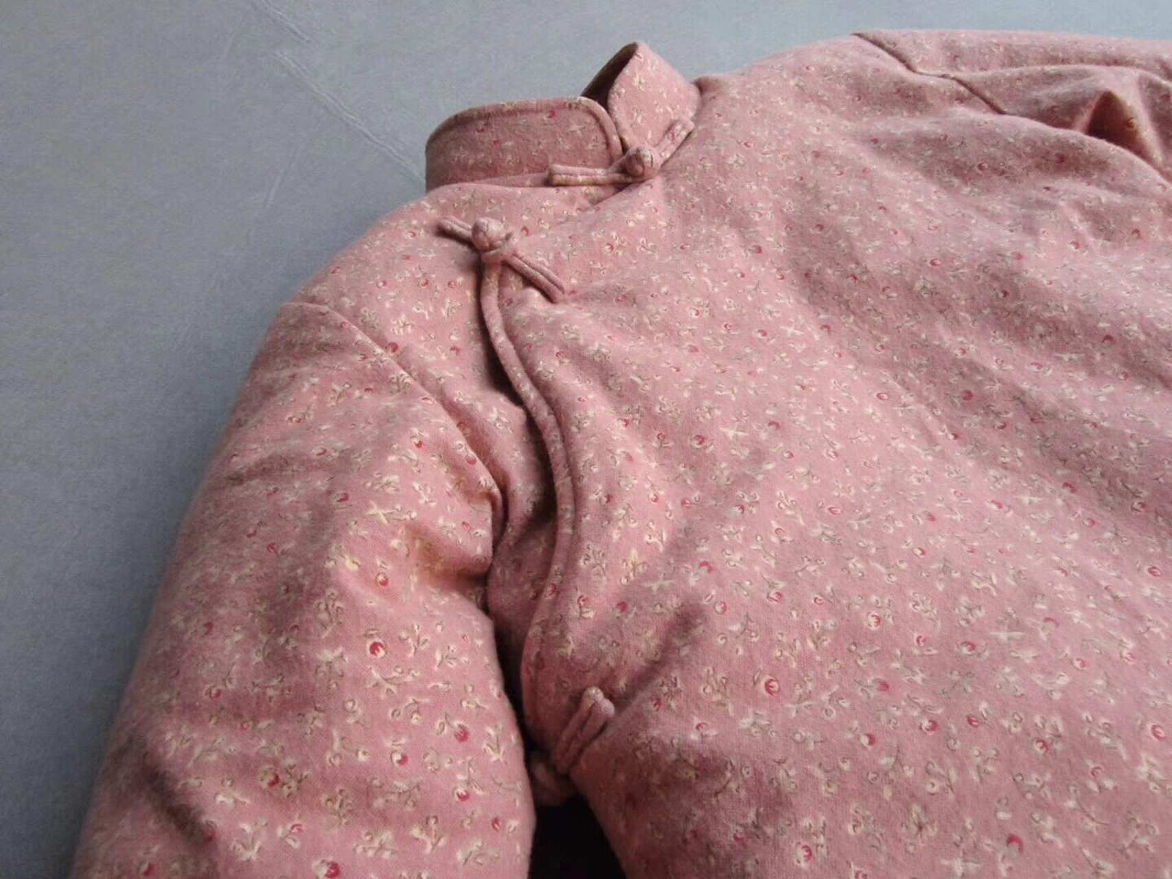 手作·缝制|儿童斜襟小棉袄 中国风斜襟小棉袄～78 从制版,裁布