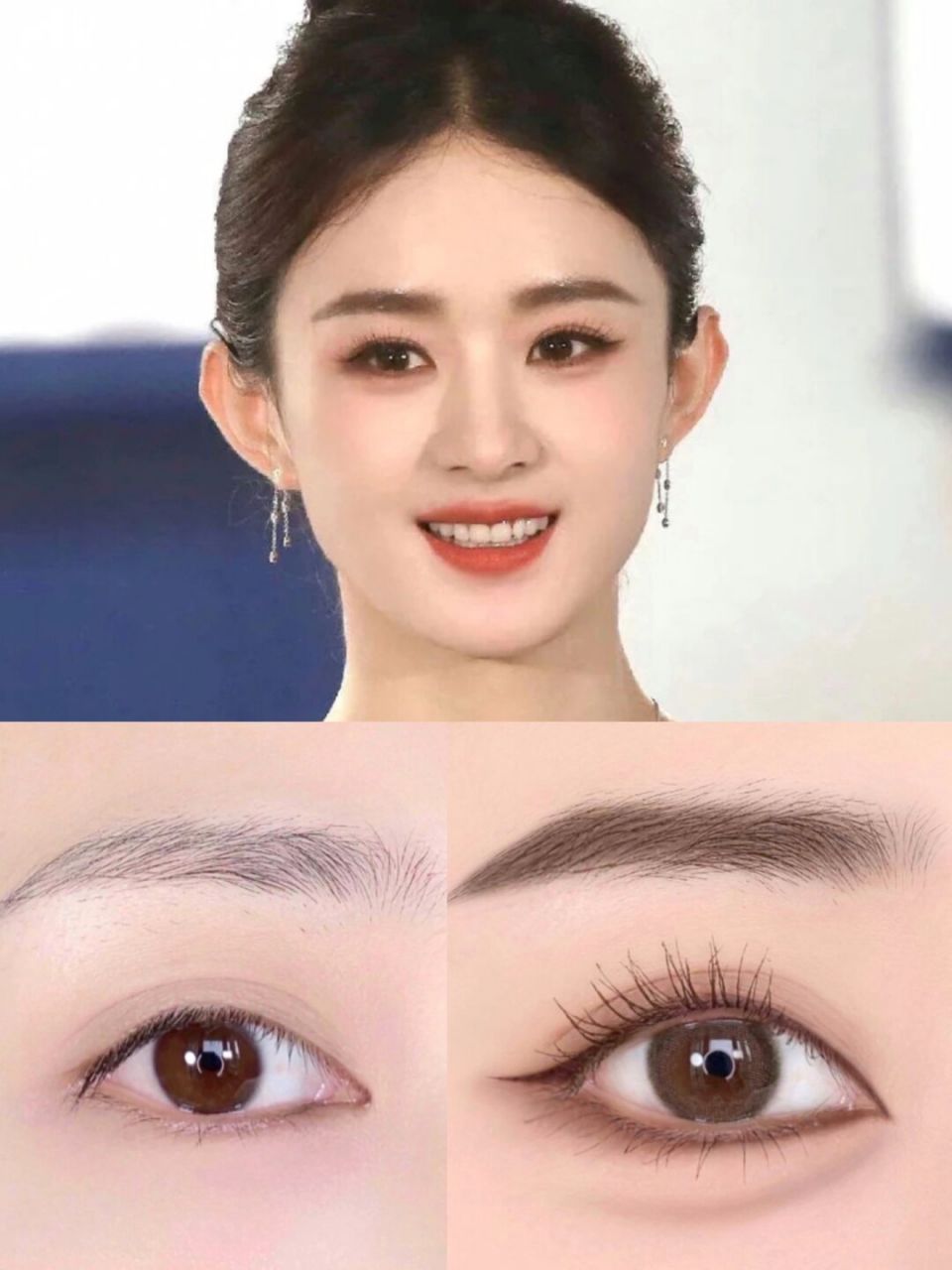 赵丽颖新中式眼妆yyds!温婉大气东方美学真的行!