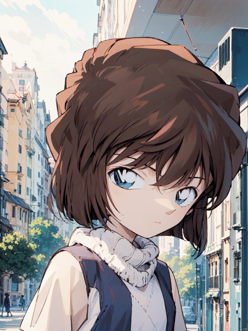 可可爱爱的雪莉丨灰原哀 1.你的世界变大了,我就变得可有可无了.