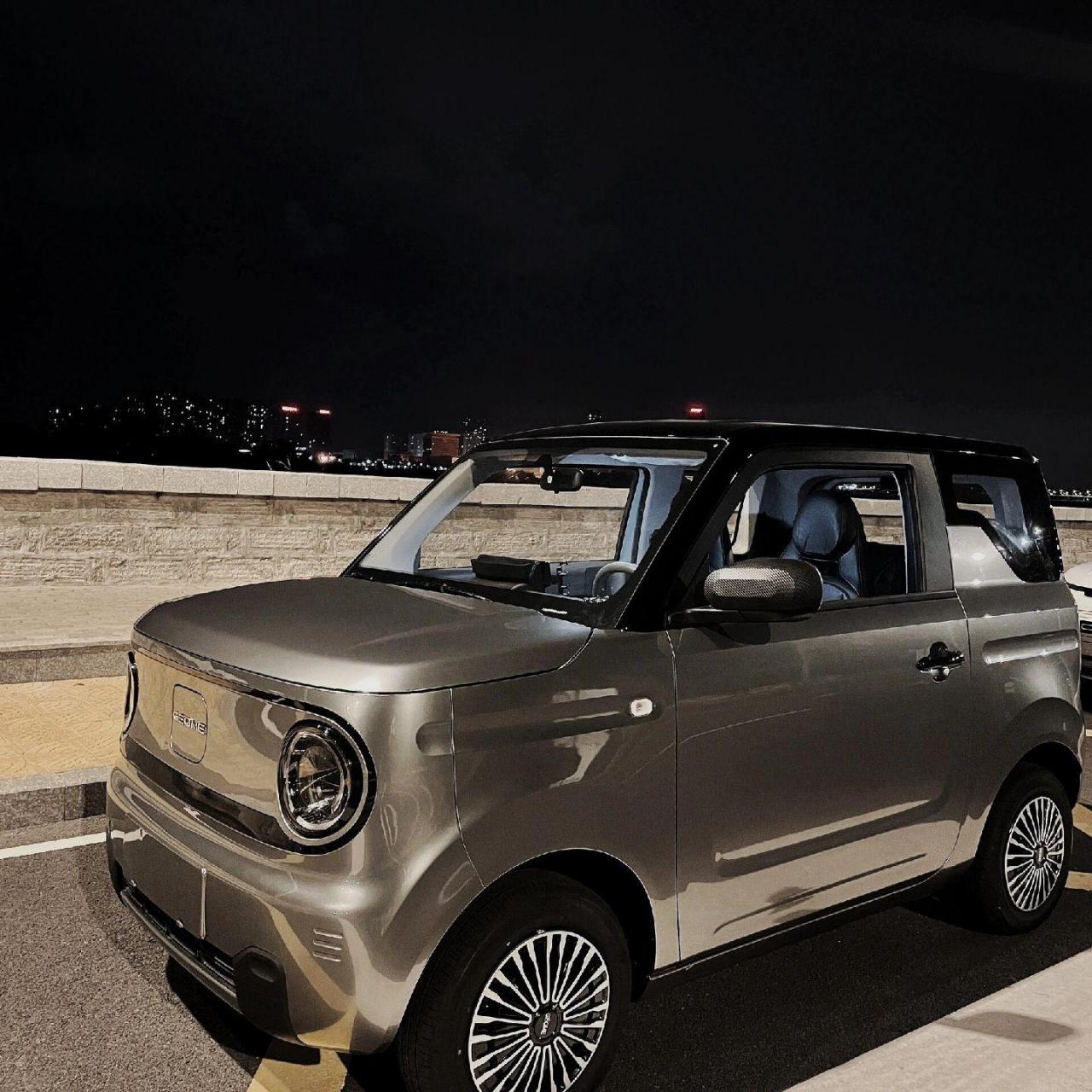 吉利熊猫迷你改色完成了.熊猫mini大变身!