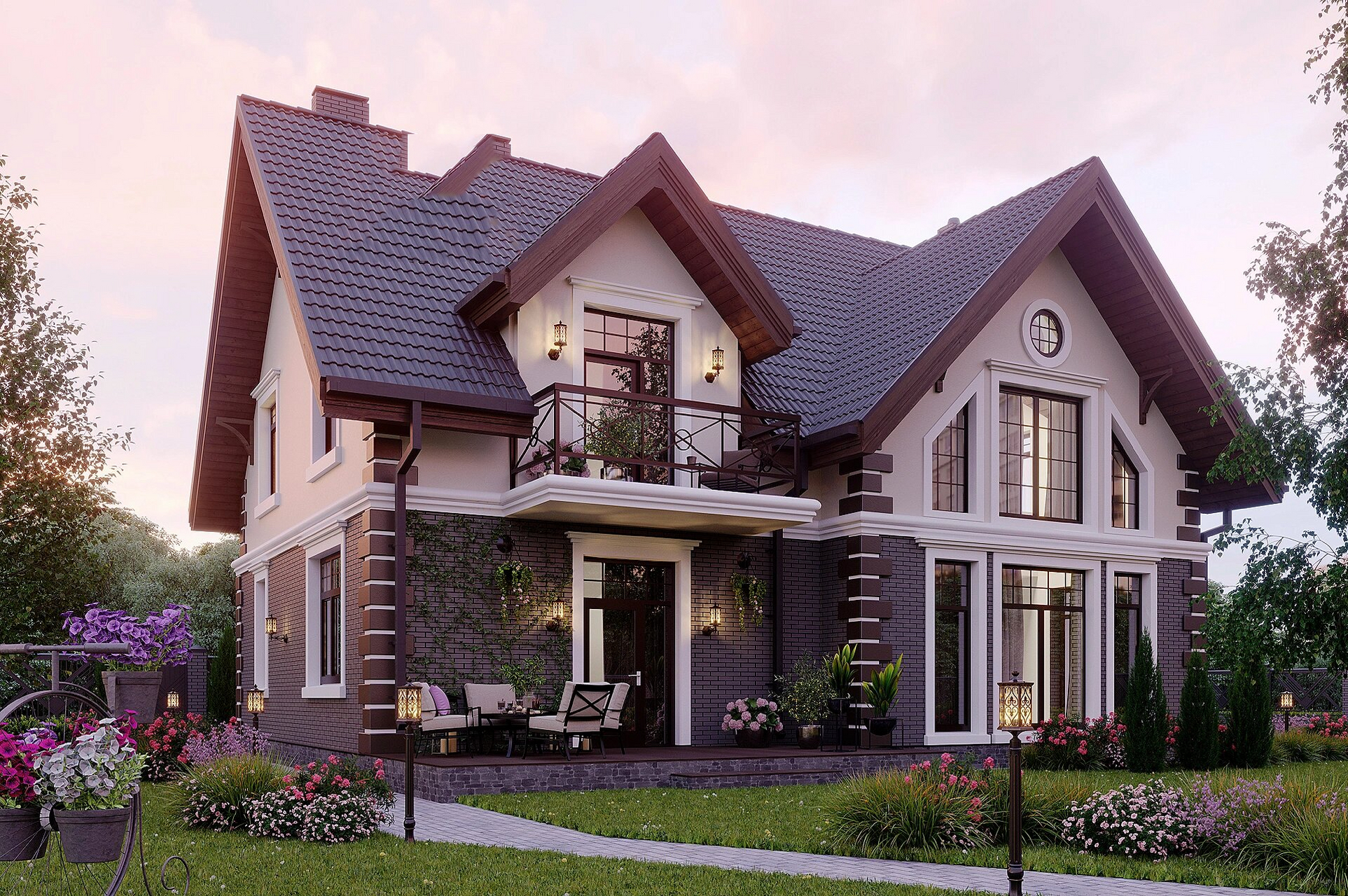 房子92 灵感来源于北欧风格自建别墅93 外观精致典雅,极具设计感