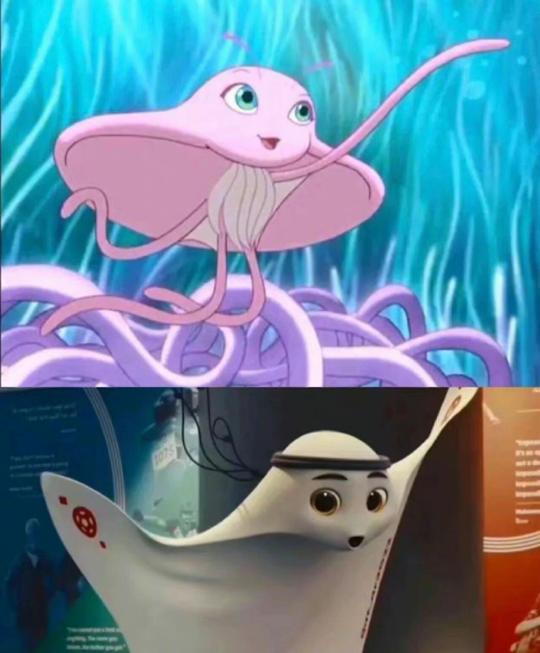 看了半天原来是小鲤鱼历险记的小美美.哈哈哈哈哈