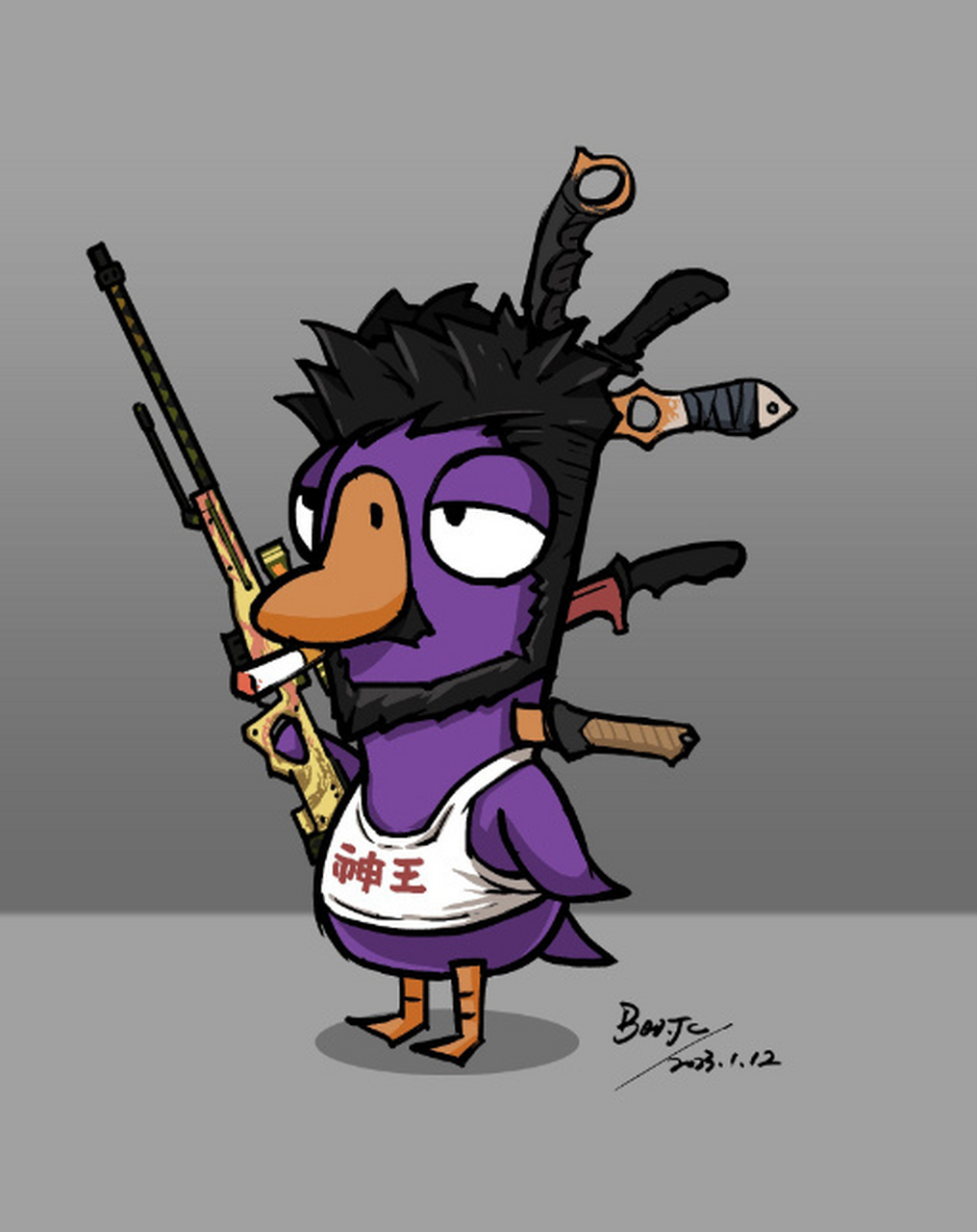 【#茄子鹅鸭杀皮肤#】继大司马,一条小团团和pdd