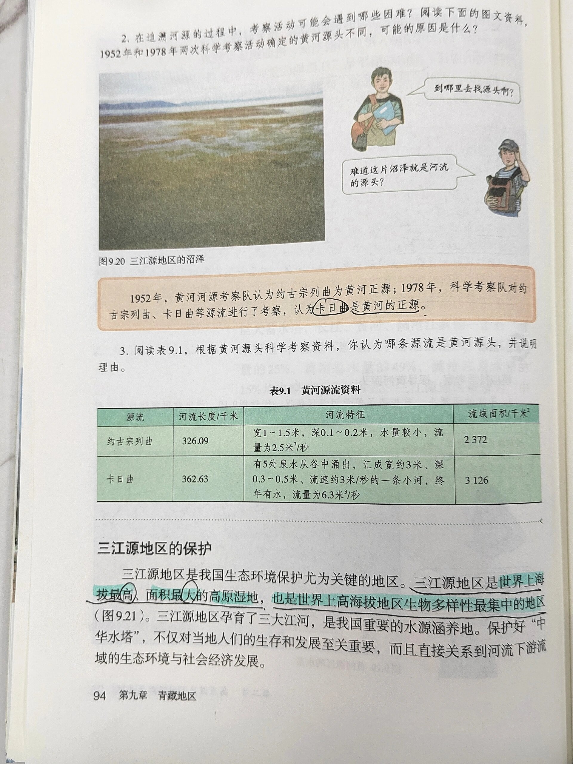 三江源地区 思维导图图片