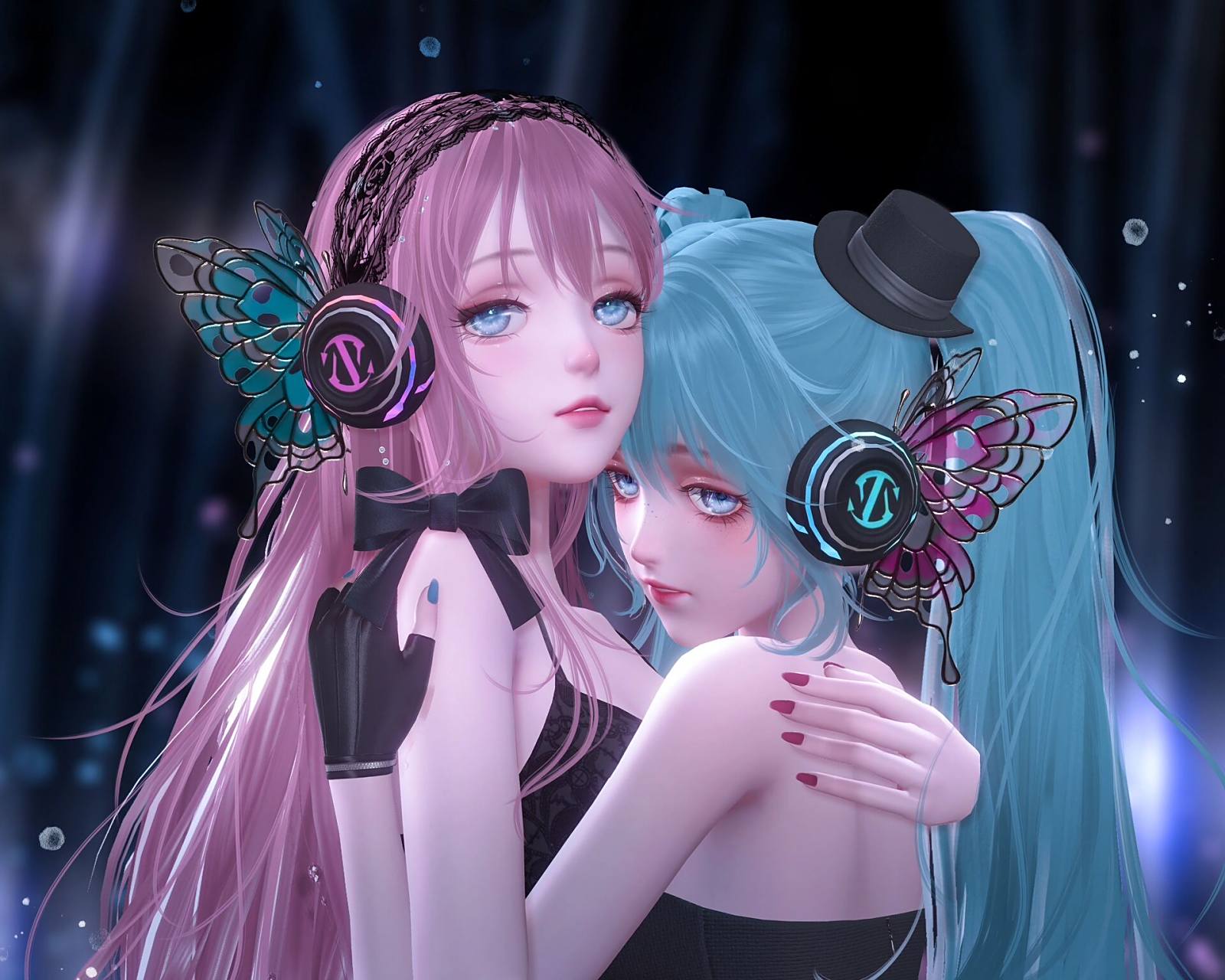 day3 magnet 初音x巡音   3/100 文艺复兴一下