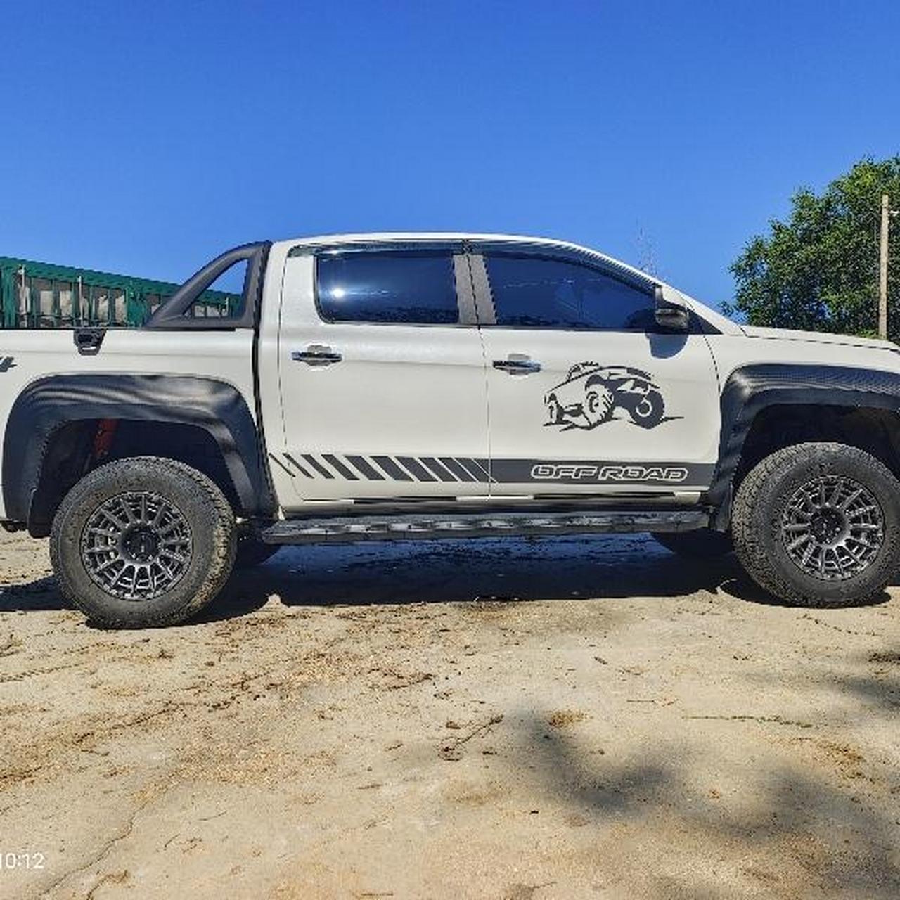 江铃域虎改装轮毂案例:17寸8.5j 0值  轮胎265 65 17