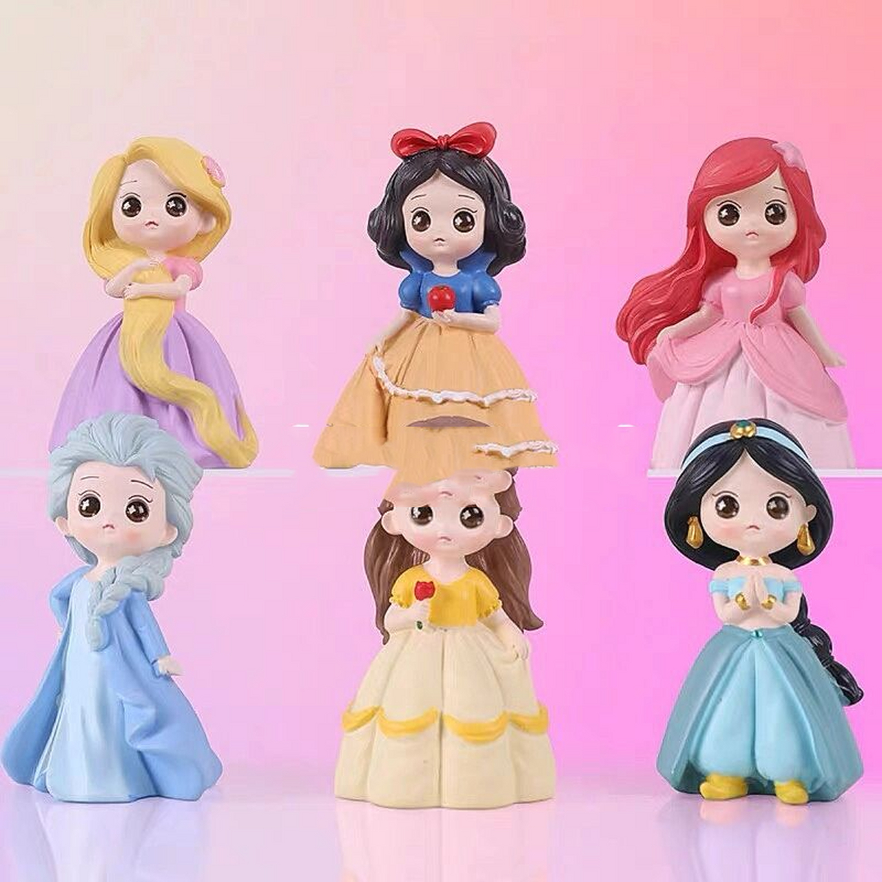 迪士尼在逃公主系列【石膏娃娃】 姐妹们大家好,我是一家石膏娃娃店主