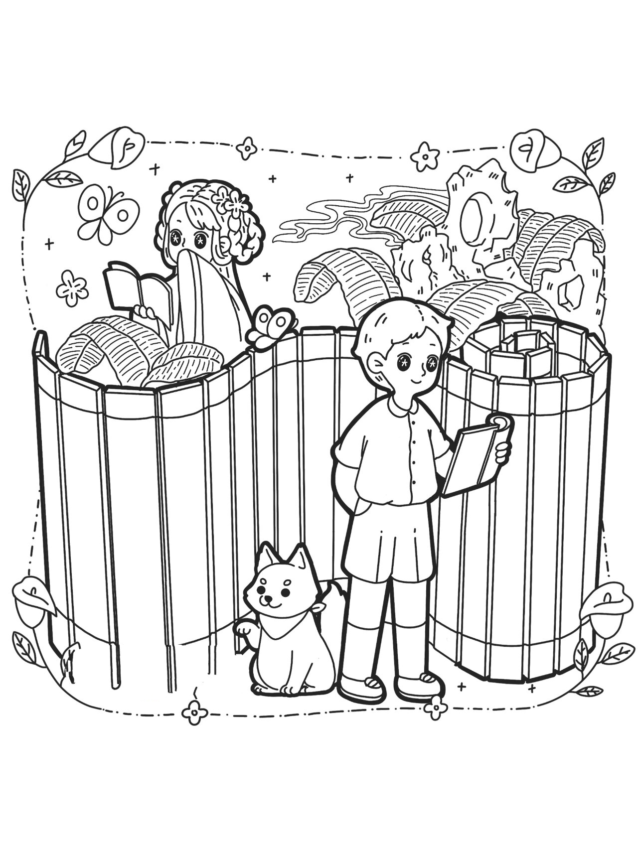 学科简笔画‖超适合初学者临摹(线稿)