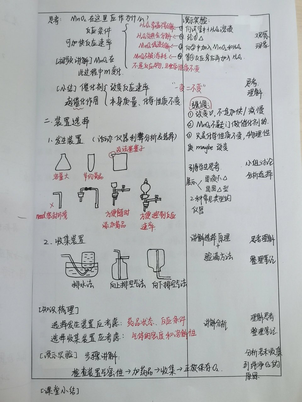 氧气的实验室制法|教学设计