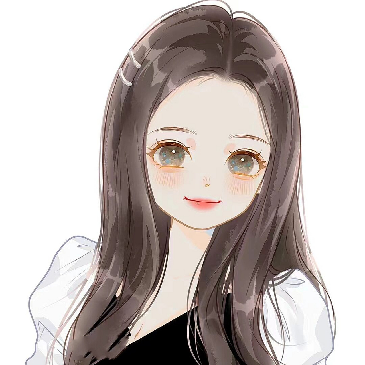 小仙女必备的手绘动漫卡通q版女生头像