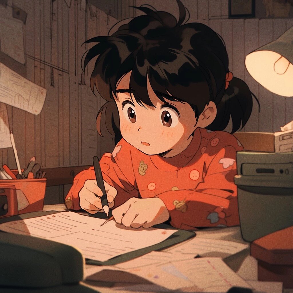 学霸情侣头像/你好好学习的样子最好看!