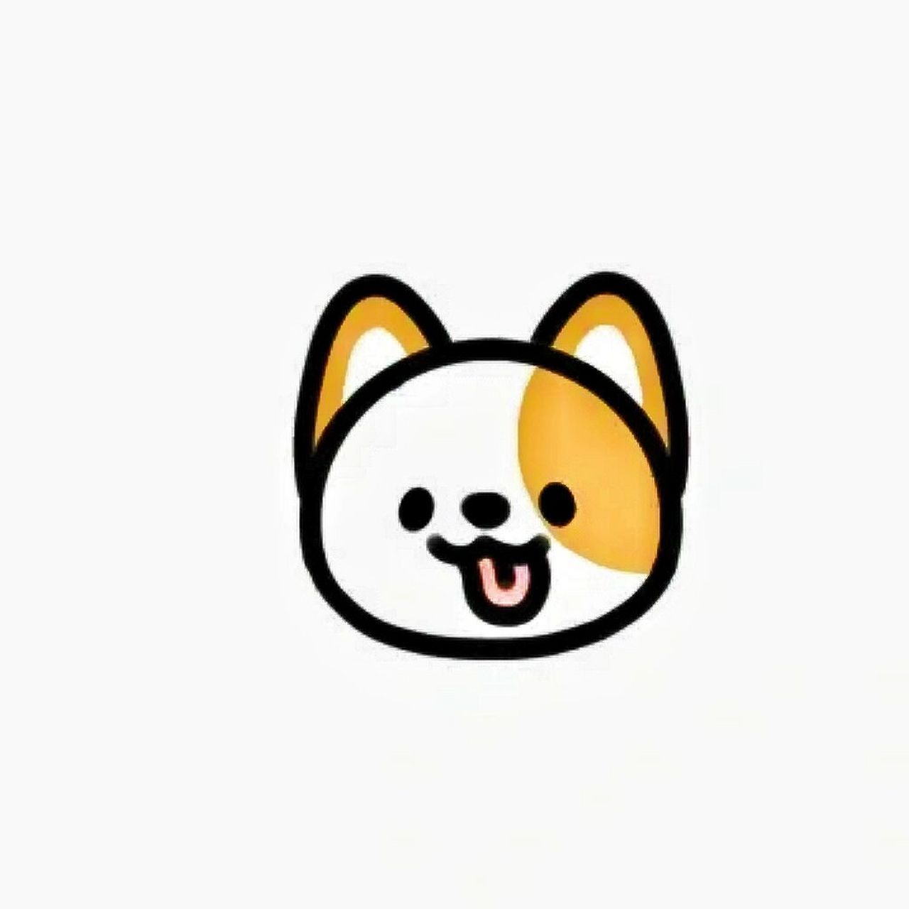 零基础简笔画教程|小狗头🐶