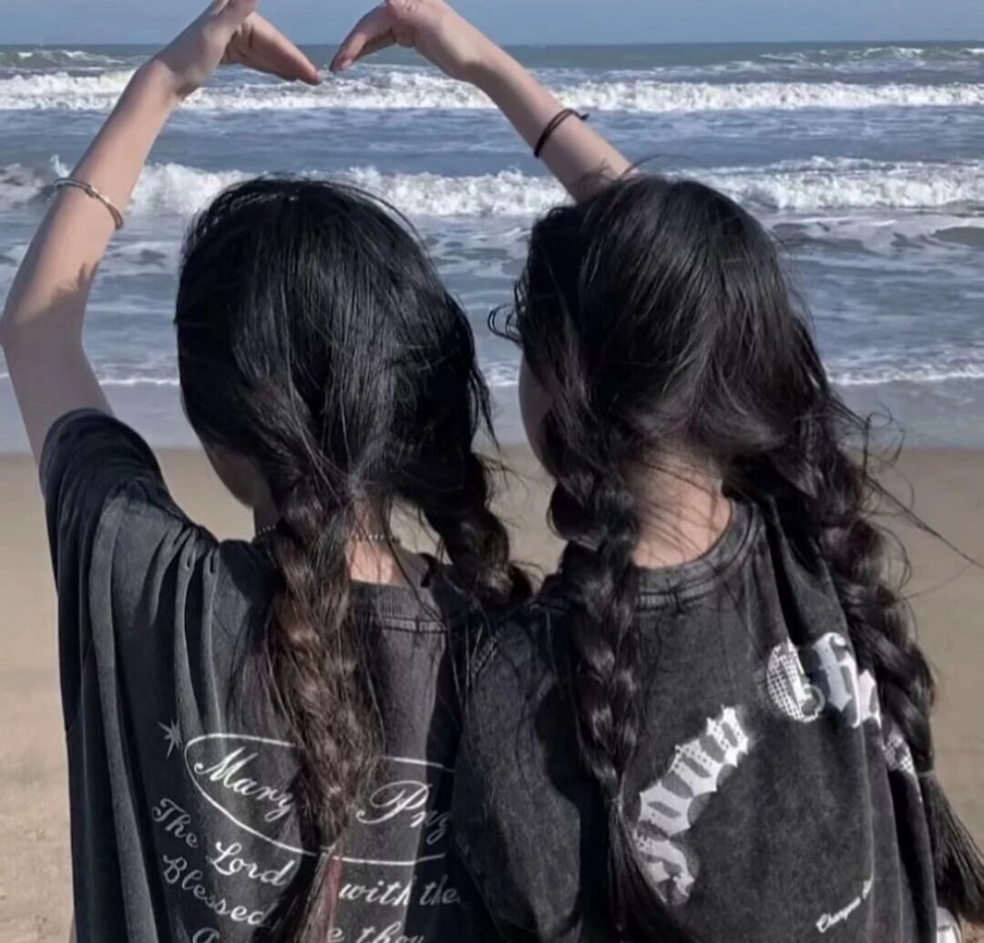 女生真人闺蜜头像