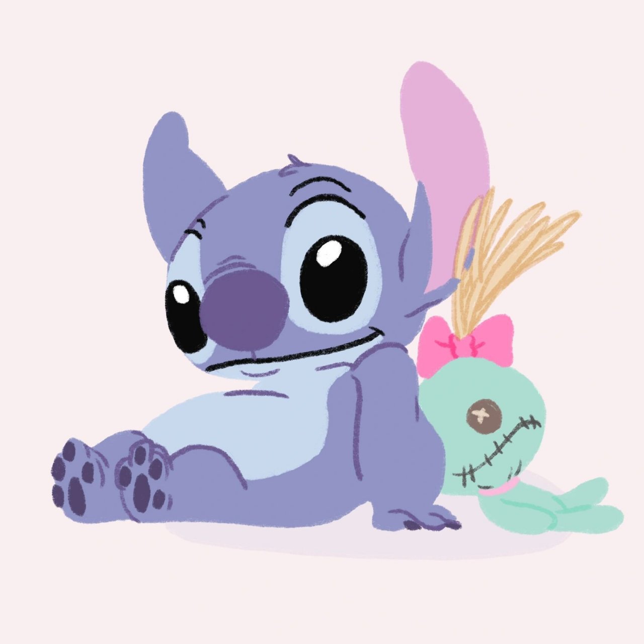 史迪仔情头第三弹 史迪仔可爱情头一波