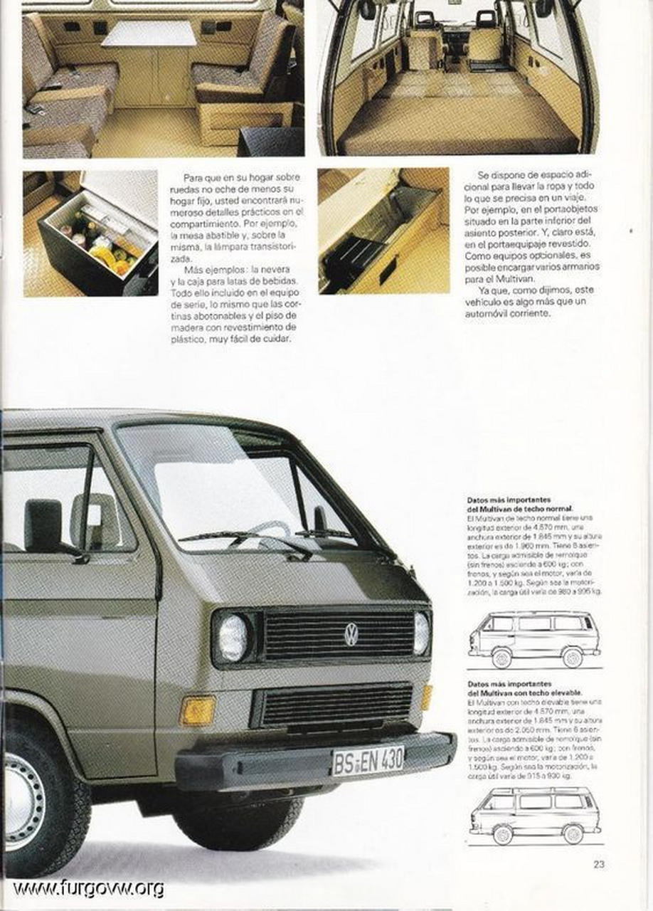 大众t3杂志跨页硬广,文字看不懂(葡萄牙/西班牙语?