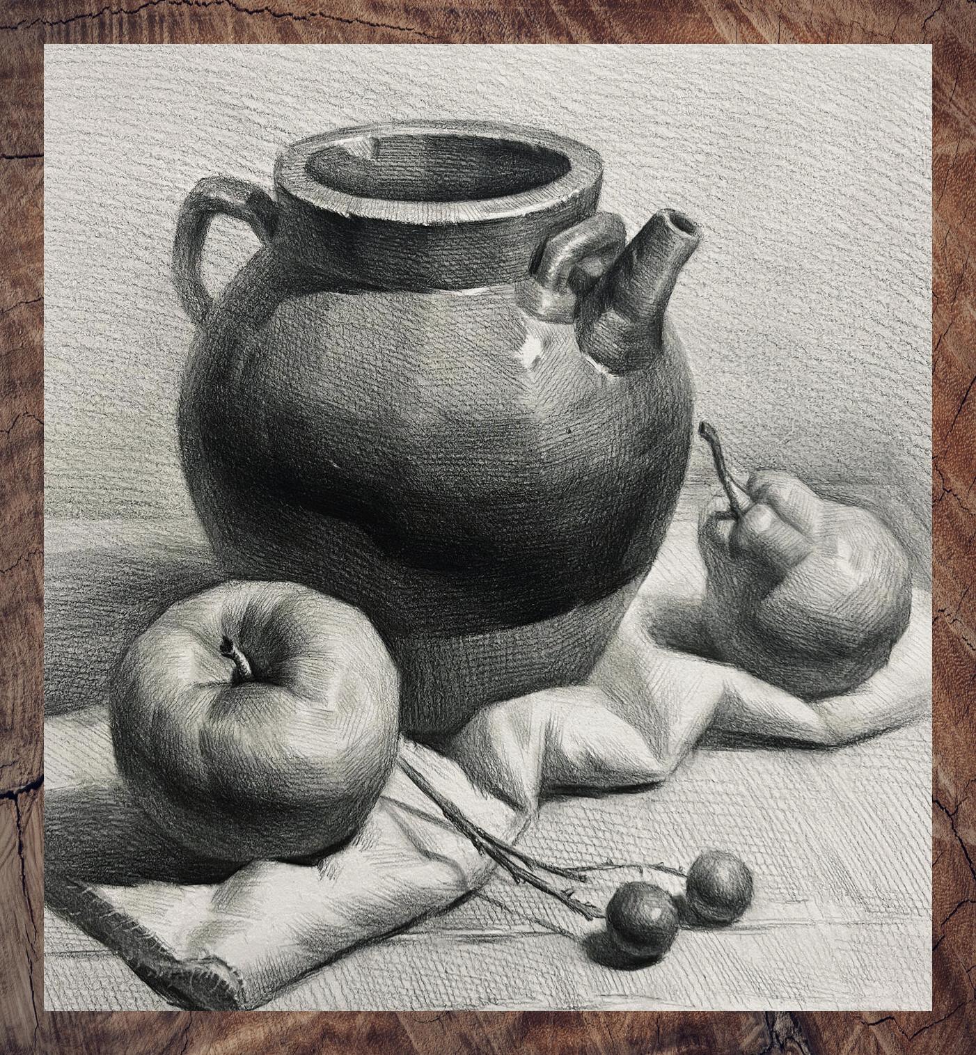 素描基础组合画教学