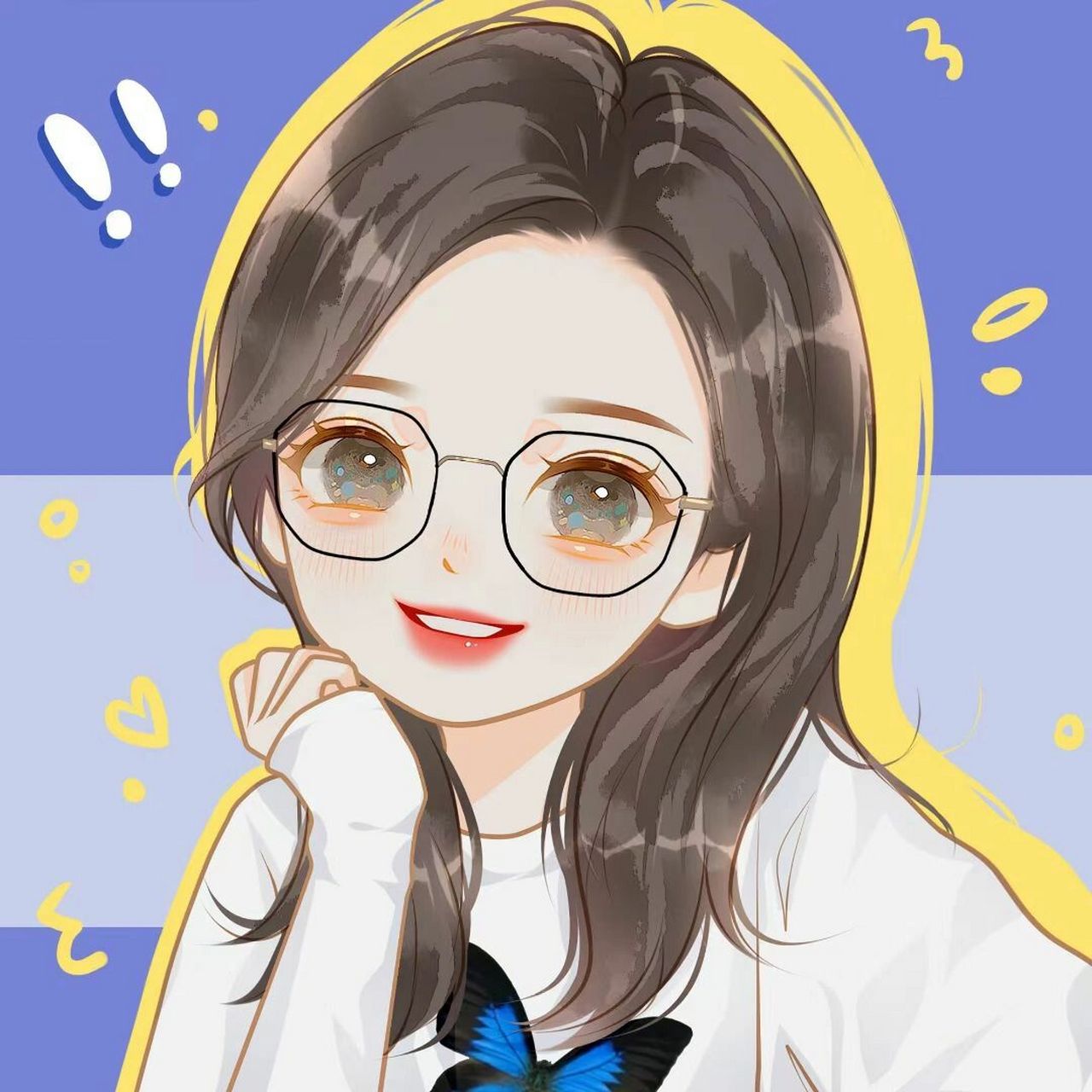 可爱卡通头像 | 微信头像 手绘卡通头像 可爱女生头像 真人照片转