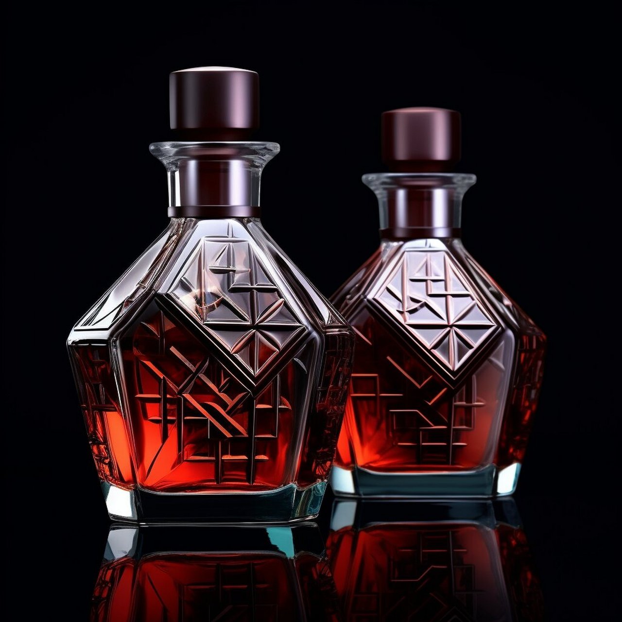 创意独特的白酒酒瓶外观造型设计 原创设计,图片授权请私信