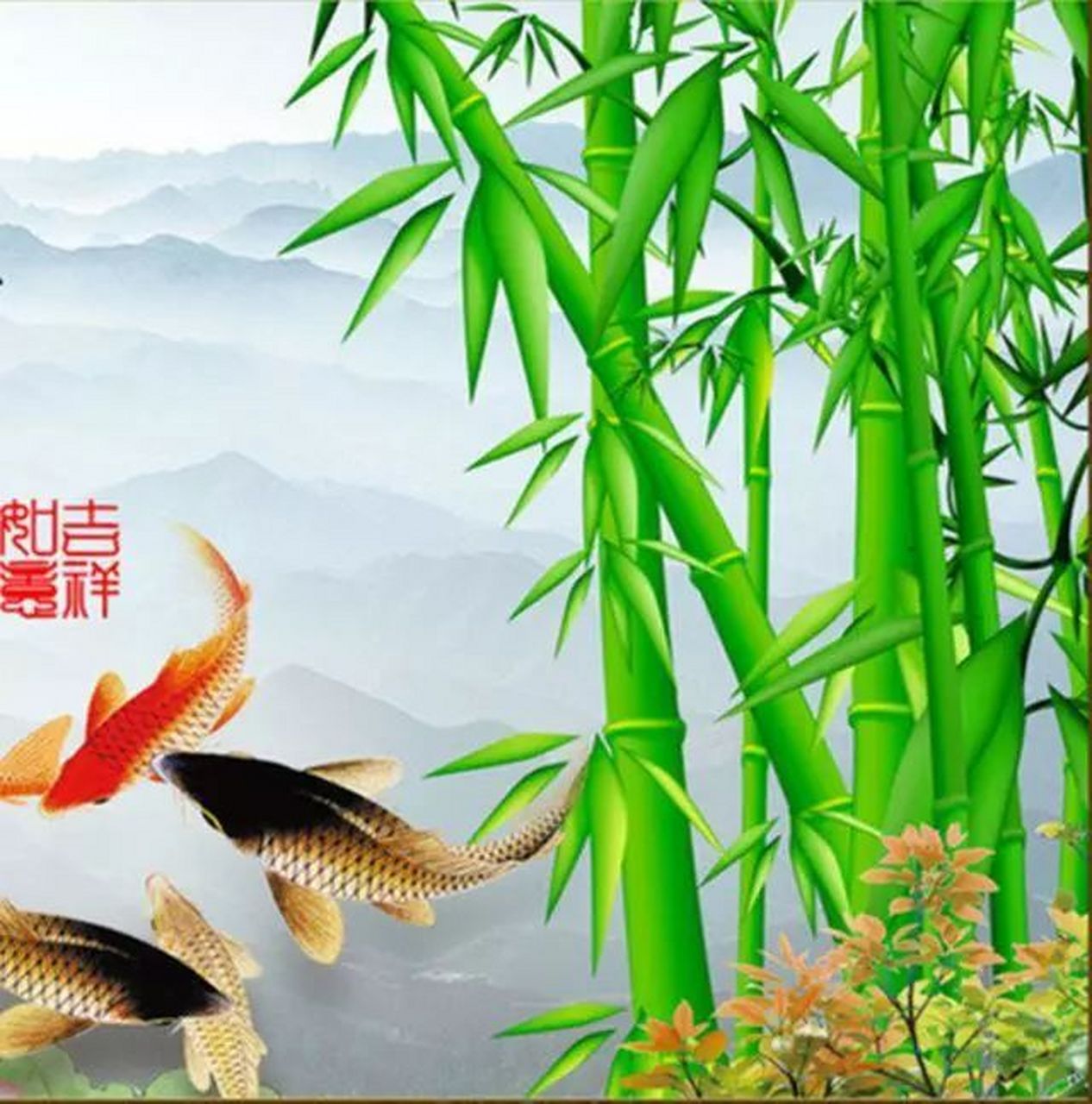 适合中年人头像:爆款竹报平安,富贵如意头像,微信头像