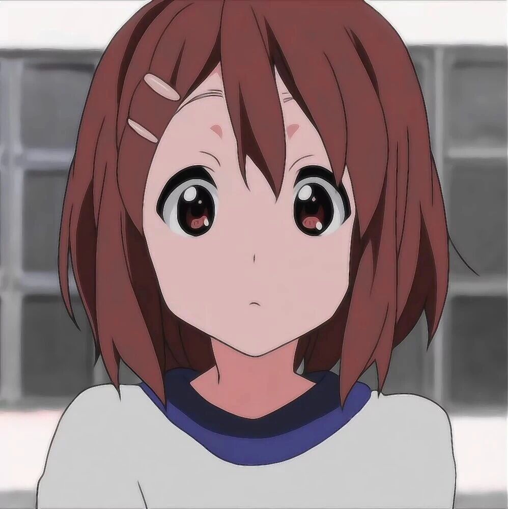 犯困唯 k-on!呆唯头像^ω