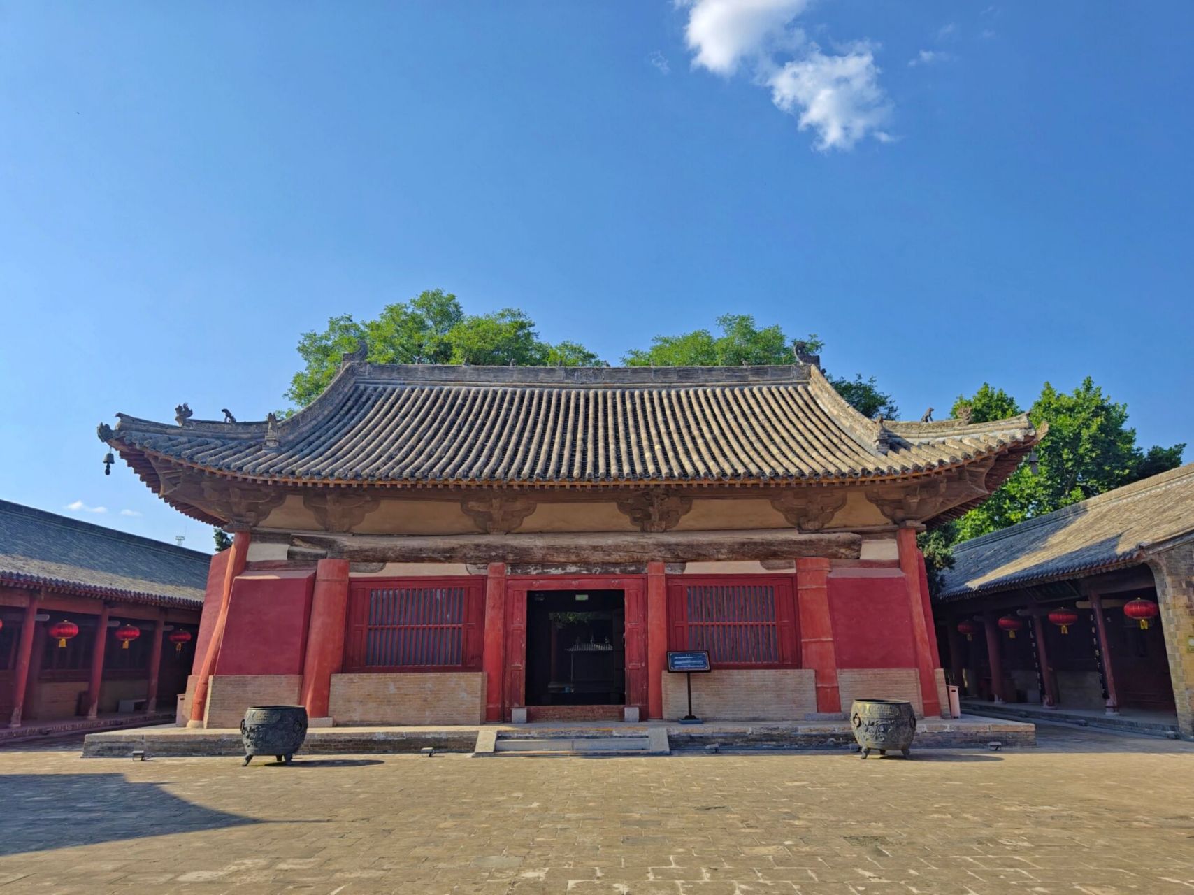 芮城城隍庙 一座小小的县城城隍庙里,竟汇聚足了宋,元, 明,清四朝建筑