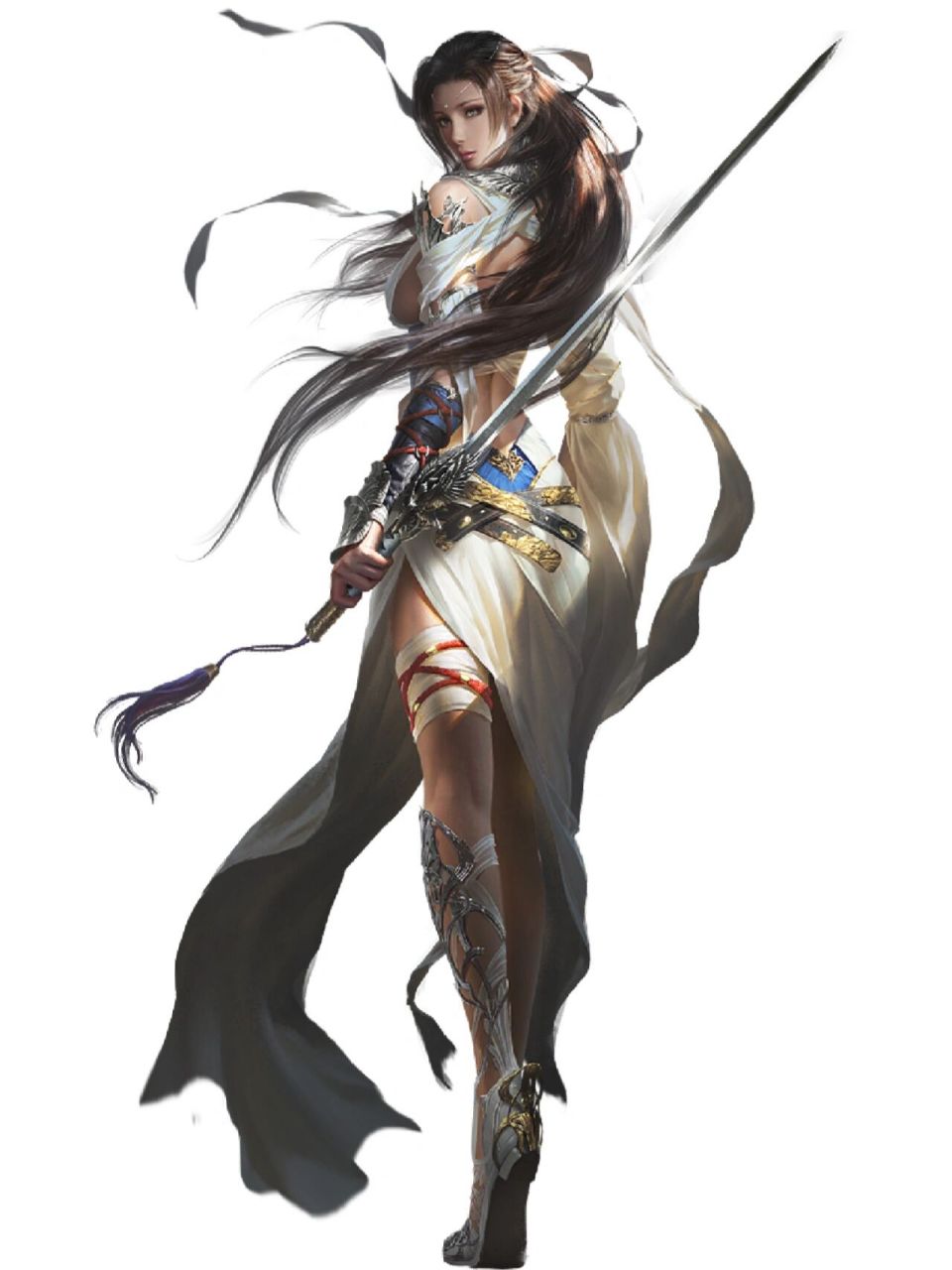 自创剑武魂 九霄承影剑 姓名:凌心儿 武魂:九霄承影