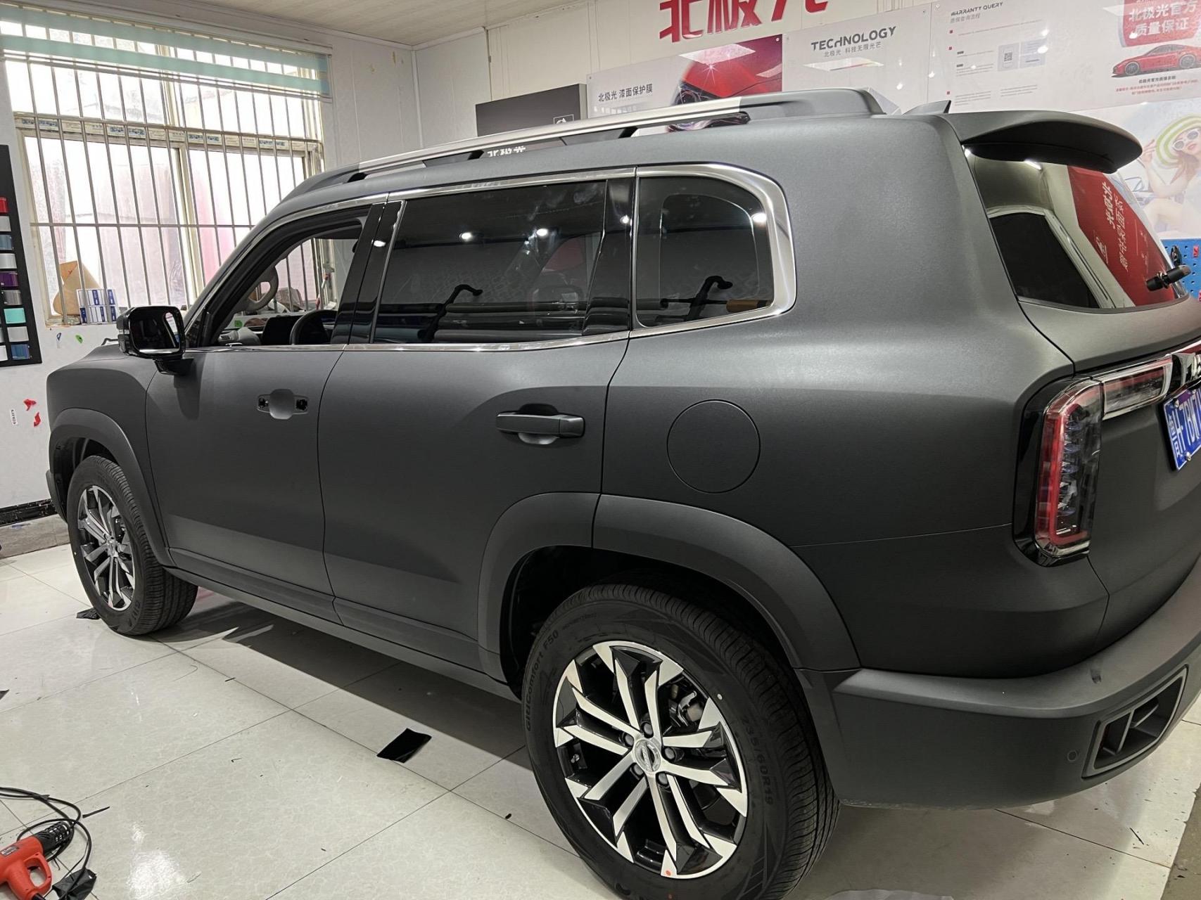 哈弗大狗磨砂黑  汽车贴膜