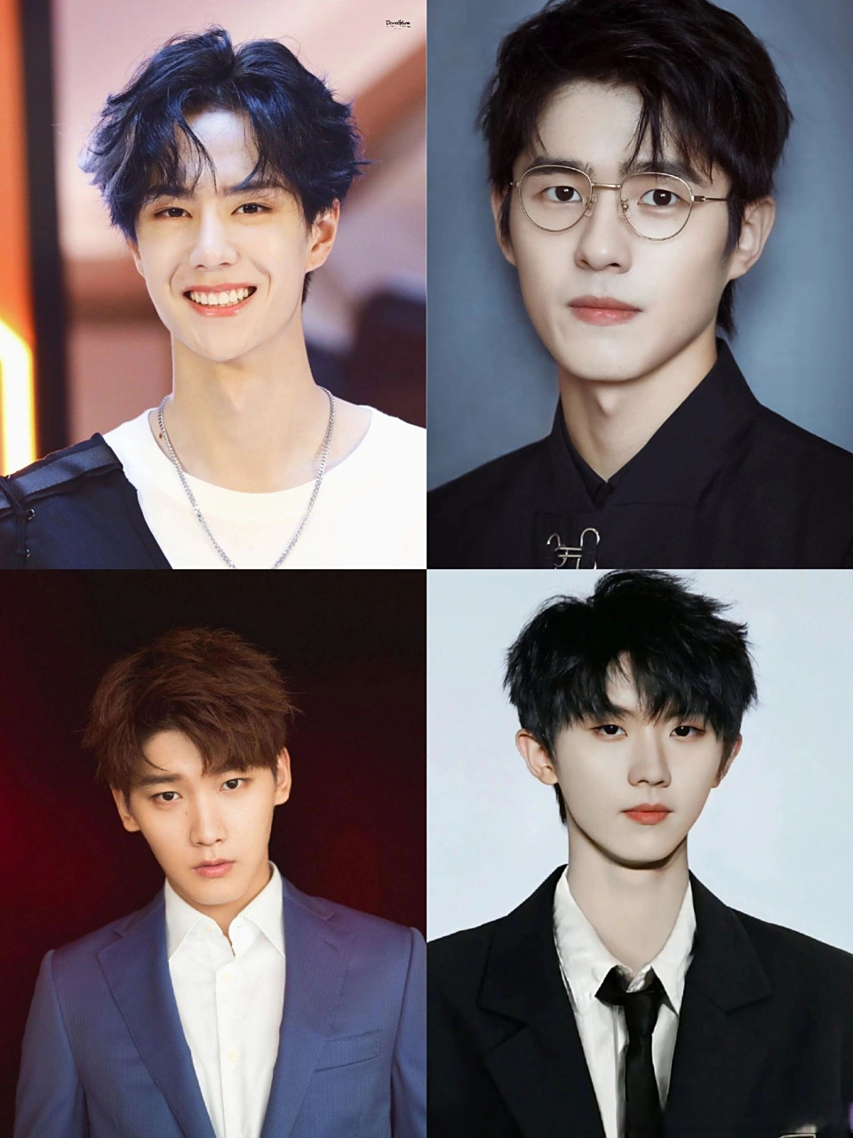 河南的男明星,都是单眼皮欸～ 王一博 | 刘昊然 | 邢昭林 | 马嘉祺