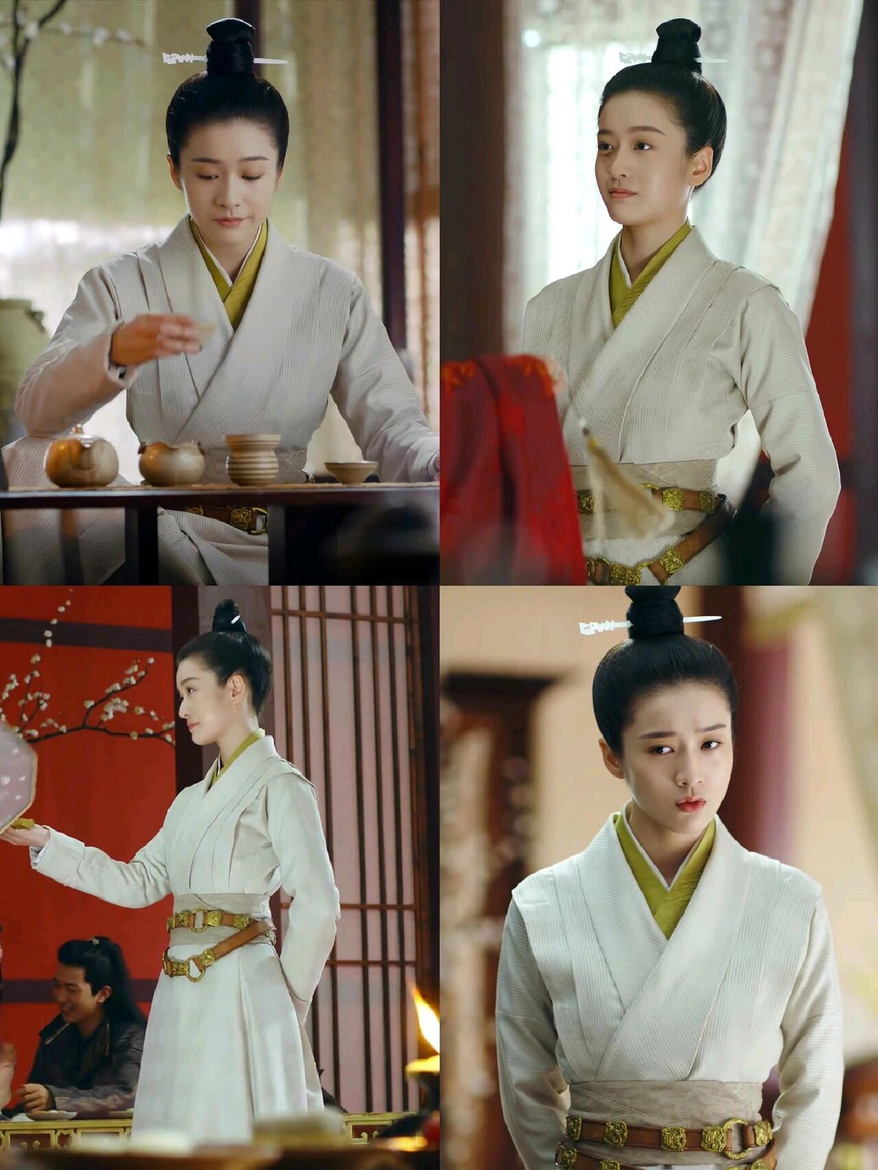 白色系 白发 容乐 张雪迎