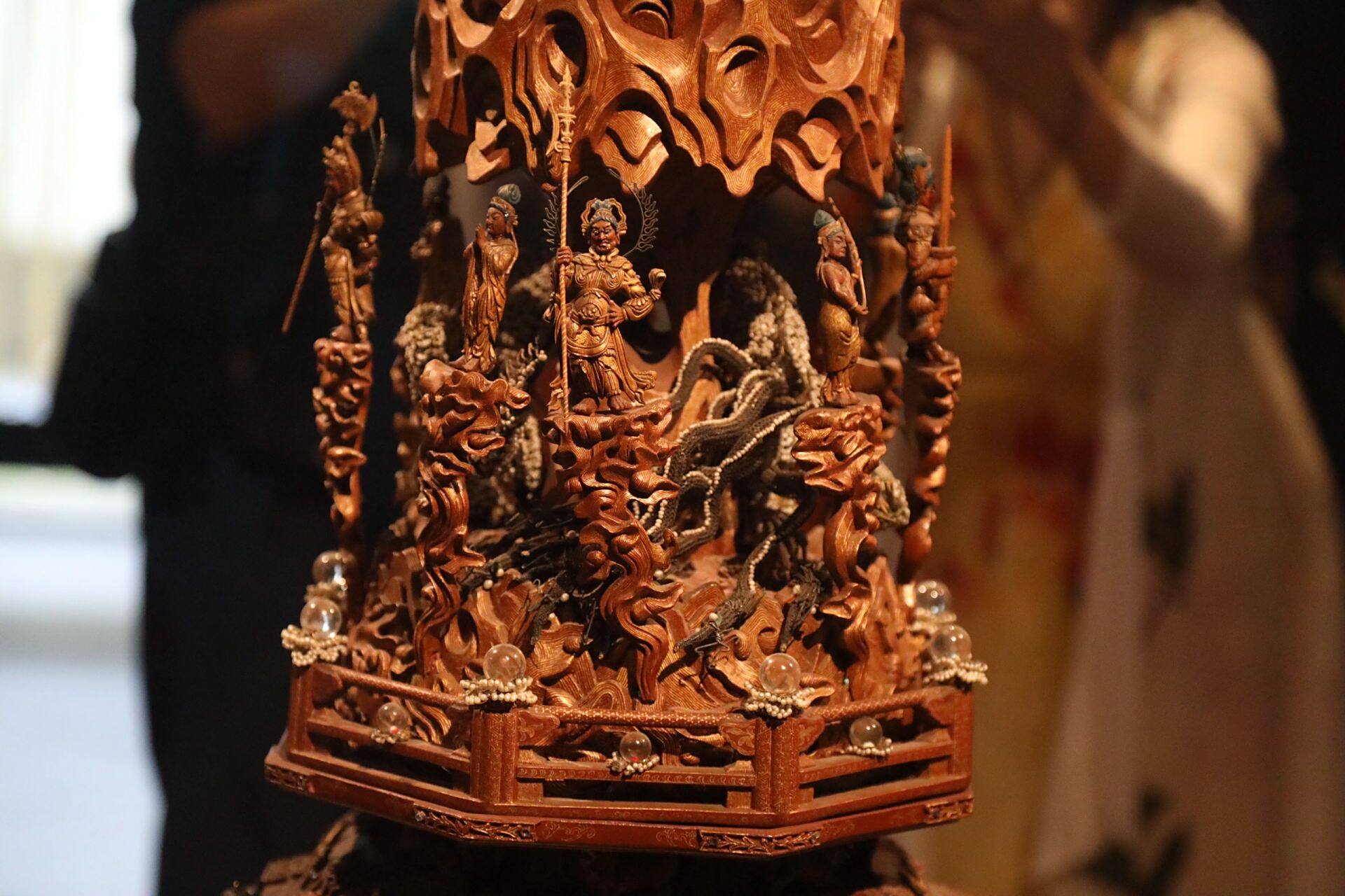 镇馆之宝 可惜是复制品 苏博必看的镇馆之宝 宋真珠舍利宝幢是北宋