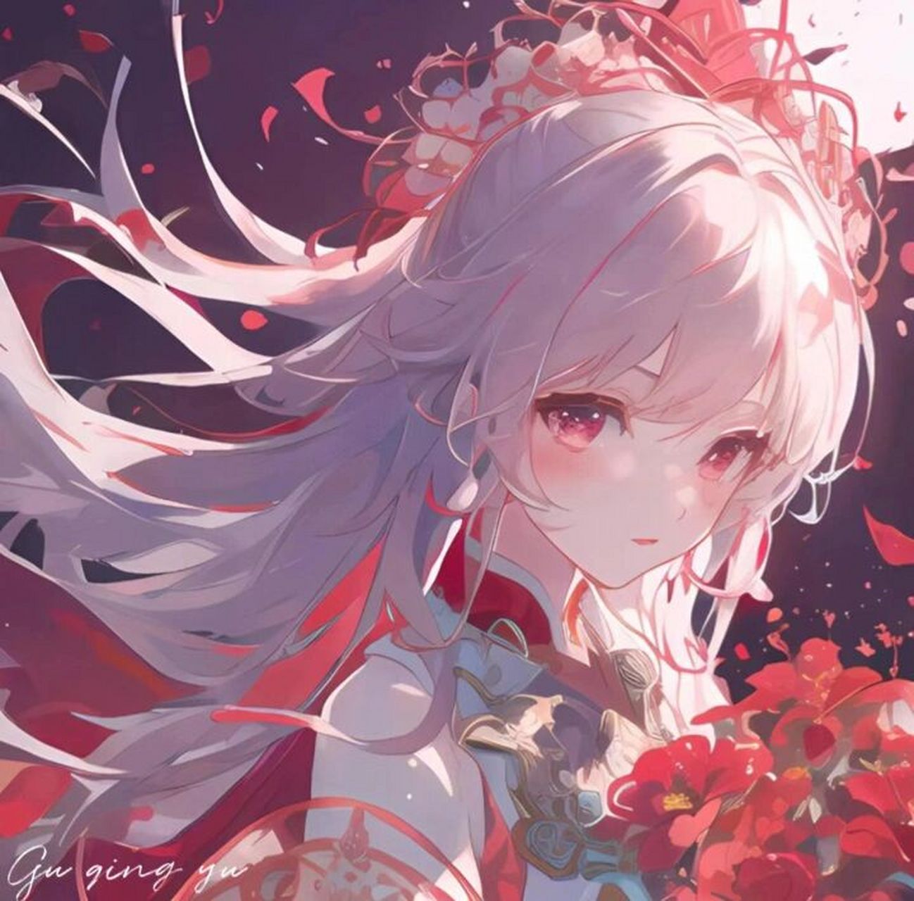 山茶花| 二次元动漫女头