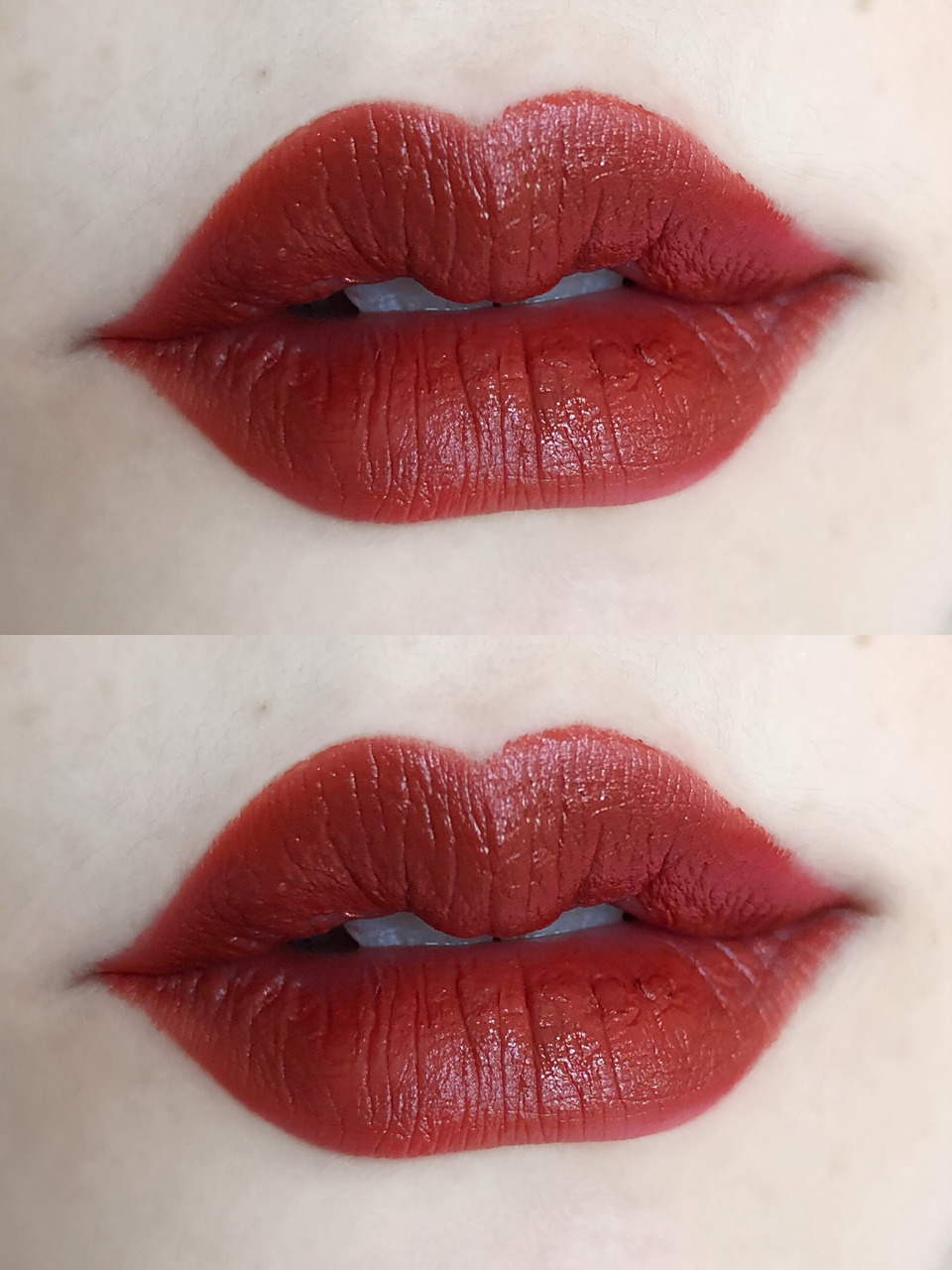 口红试色|mac子弹头chili小辣椒 砖红色 95 mac的chili绝对算是一颗