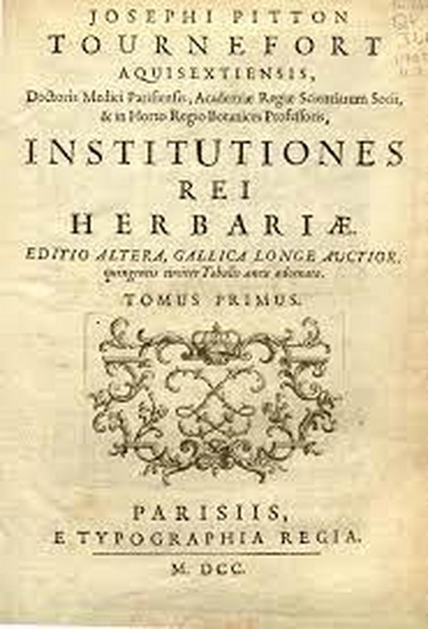 【植物学】历史上的今天: 1687年7月5日:法国植物学家约瑟夫·皮特