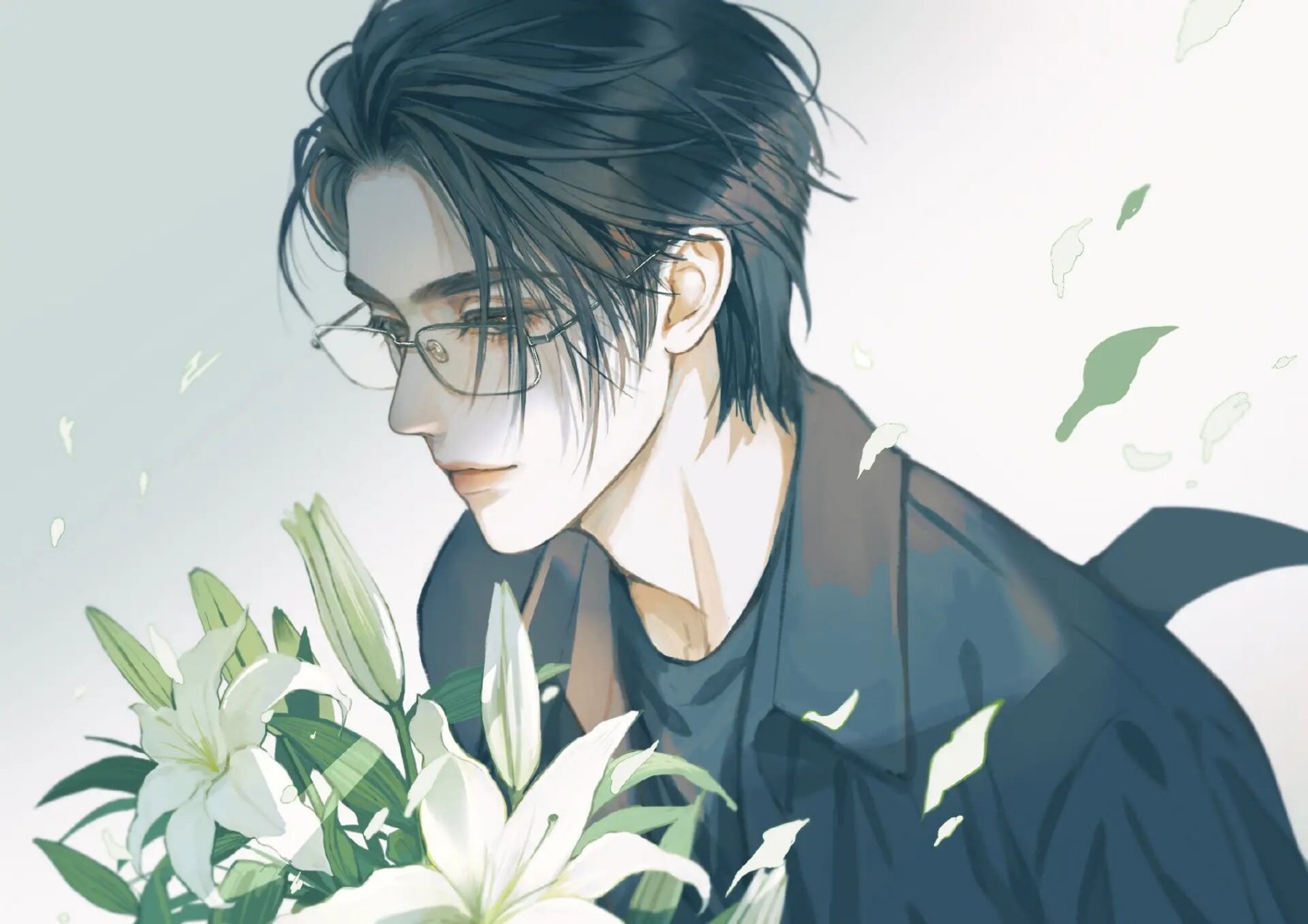 总觉得费渡不太好画…… 费渡的气质形象真的很不好拿捏,画不好很容易