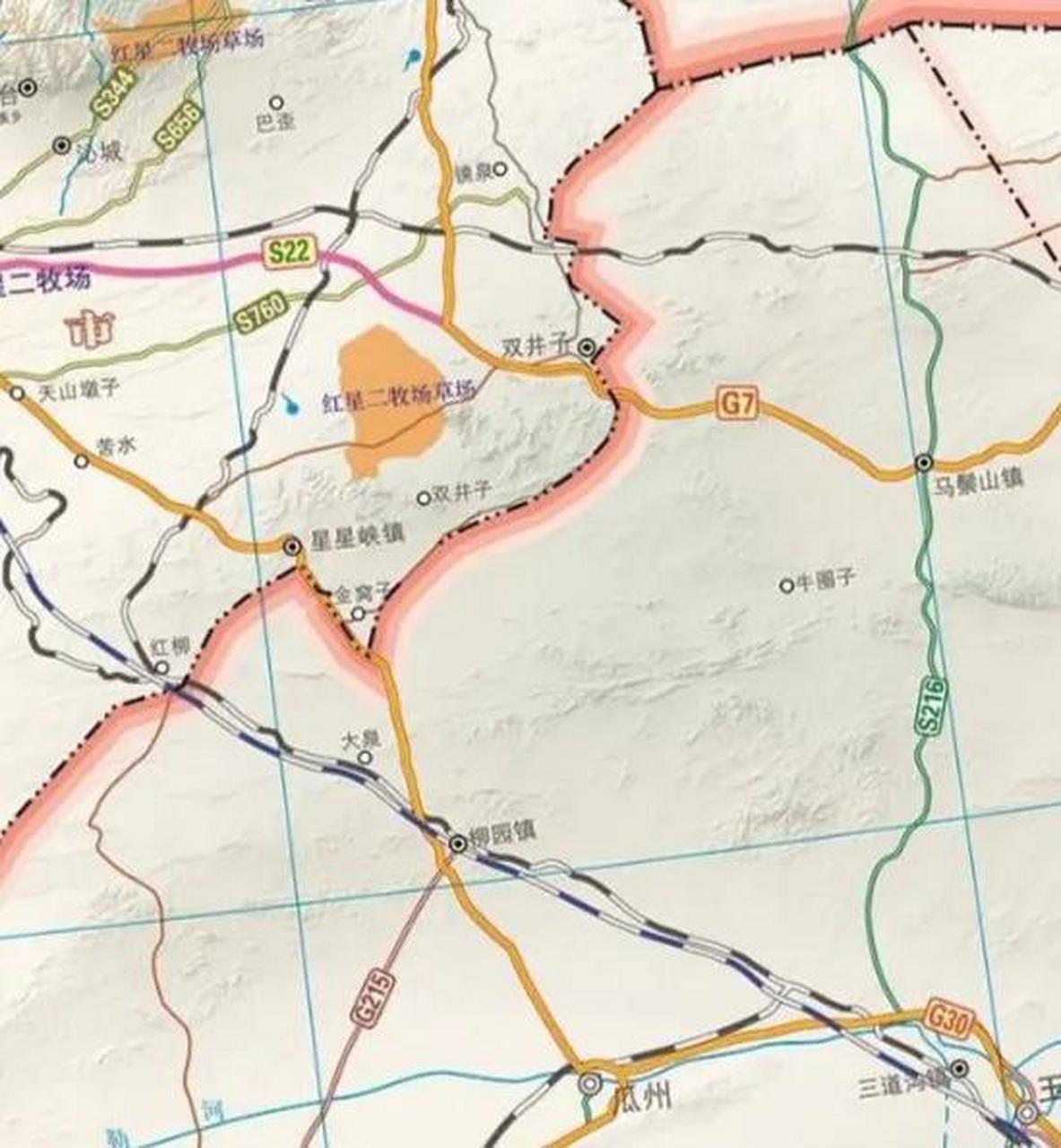 马鬃山镇地图图片