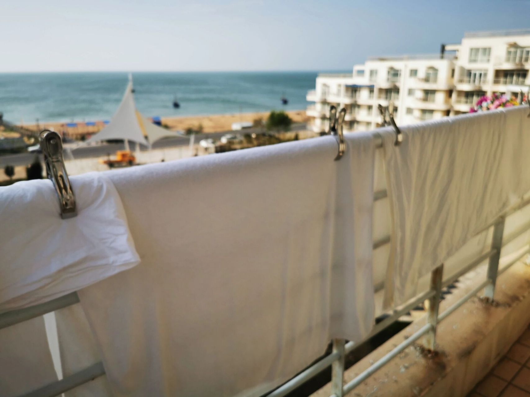 大连李官假日浅水湾海景民宿 阳光的味道,最原始的日晒消毒,洗床草的