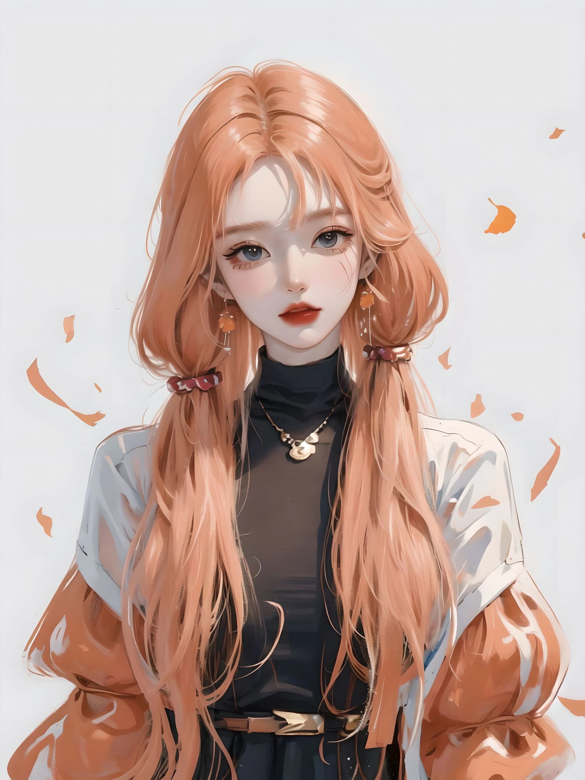 橙色发小姐姐|甜酷系