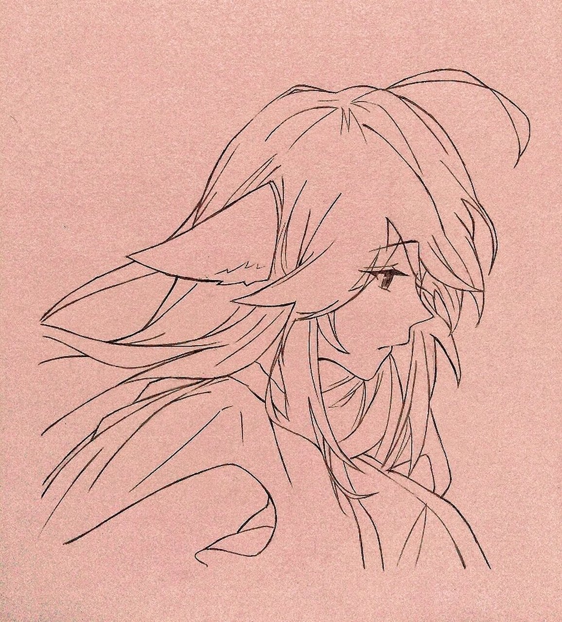 绘画过程‖涂山红红92 "最可怕之物,非妖魔鬼怪,而是绝境中…恋人的