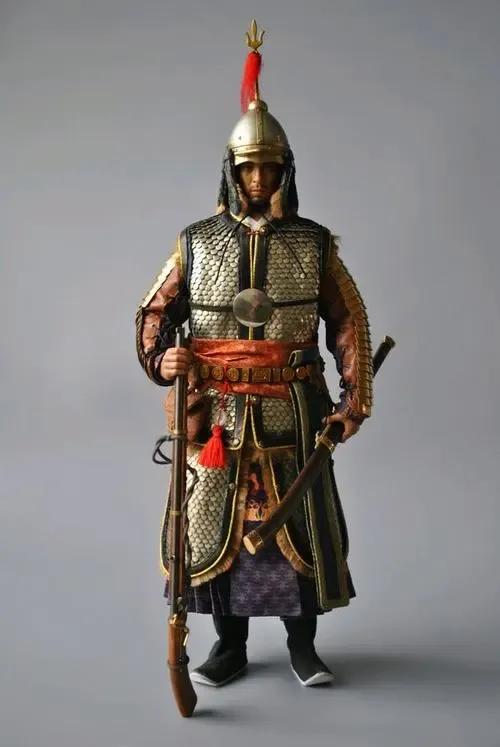 明朝紫花罩甲,什么是罩甲?  罩甲,意思是指褂子,外套一类上衣的旧称.